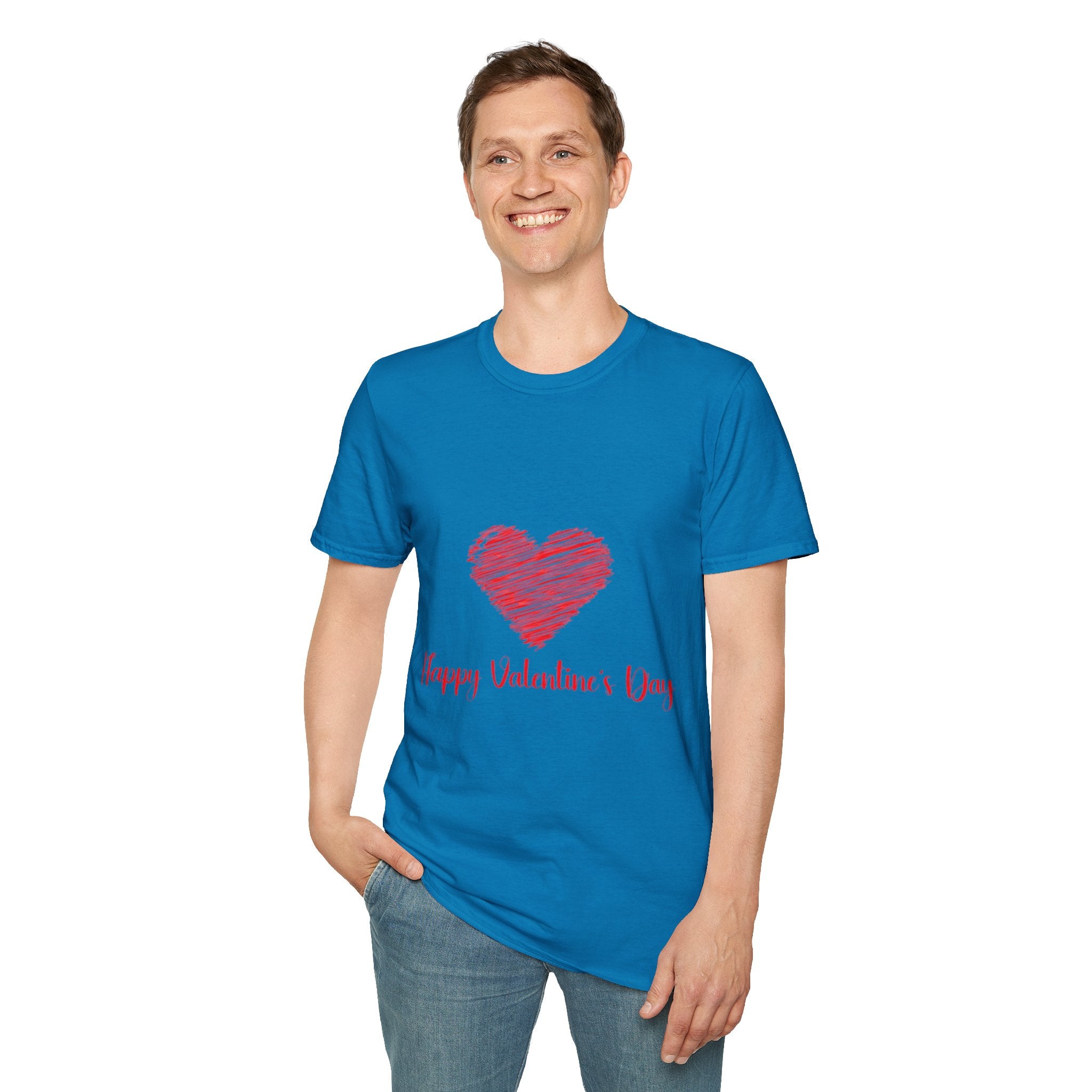 Happy Valentine’s Day Unisex Softstyle T-Shirt