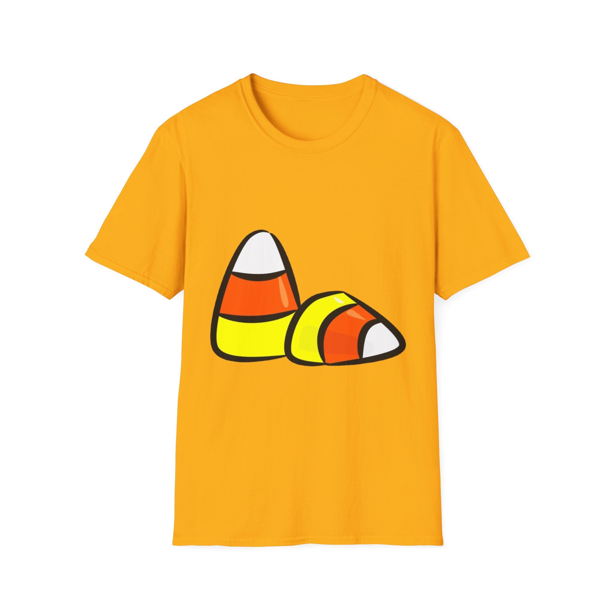 Halloween Candy Corn Unisex Softstyle T-Shirt