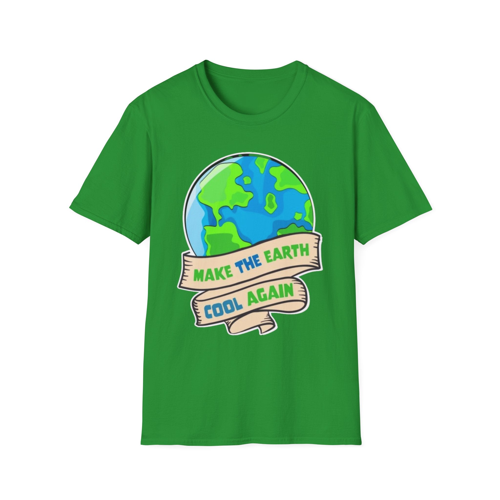 Make The Earth Cool Again Unisex Softstyle T-Shirt