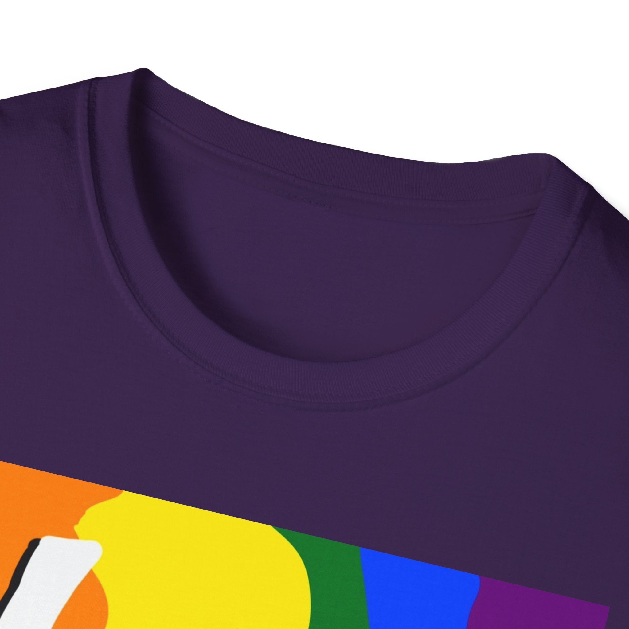 Colorful Pride Love is Love Unisex Softstyle T-Shirt