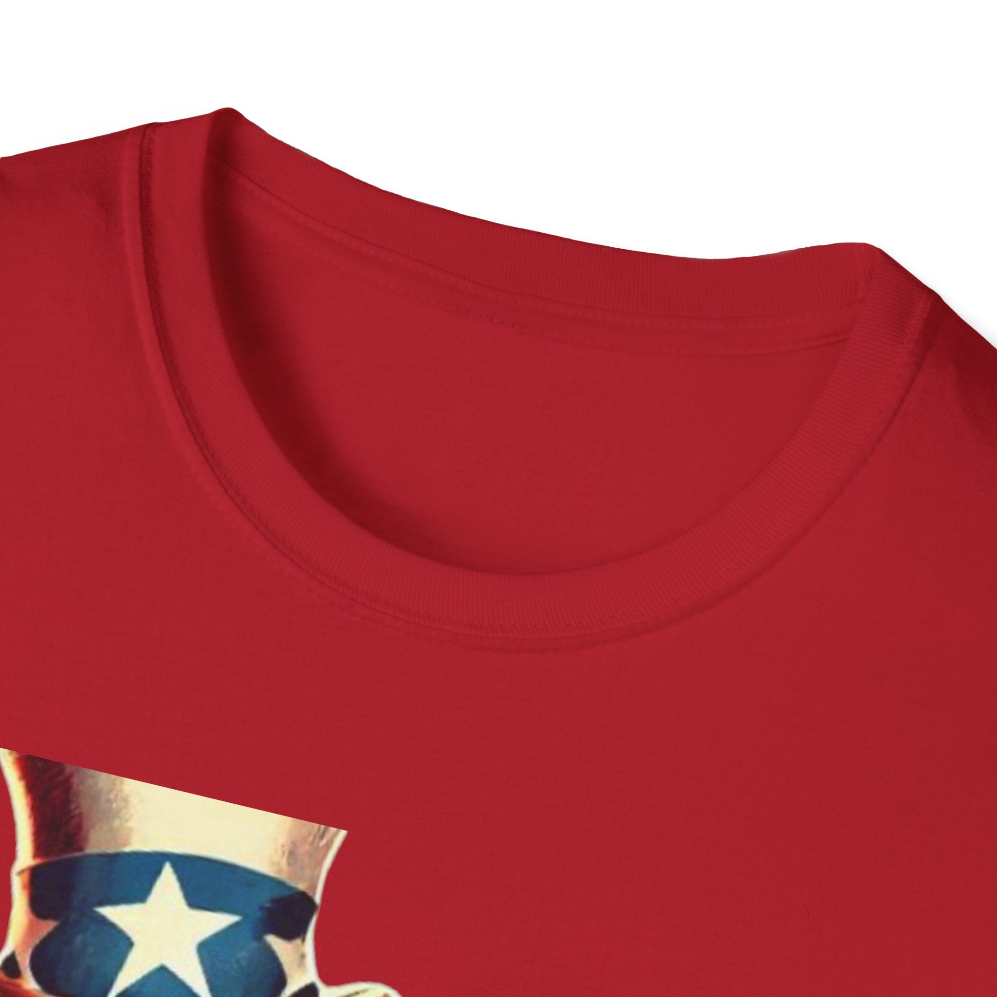 Patriotic Uncle Sam Unisex Softstyle T-Shirt