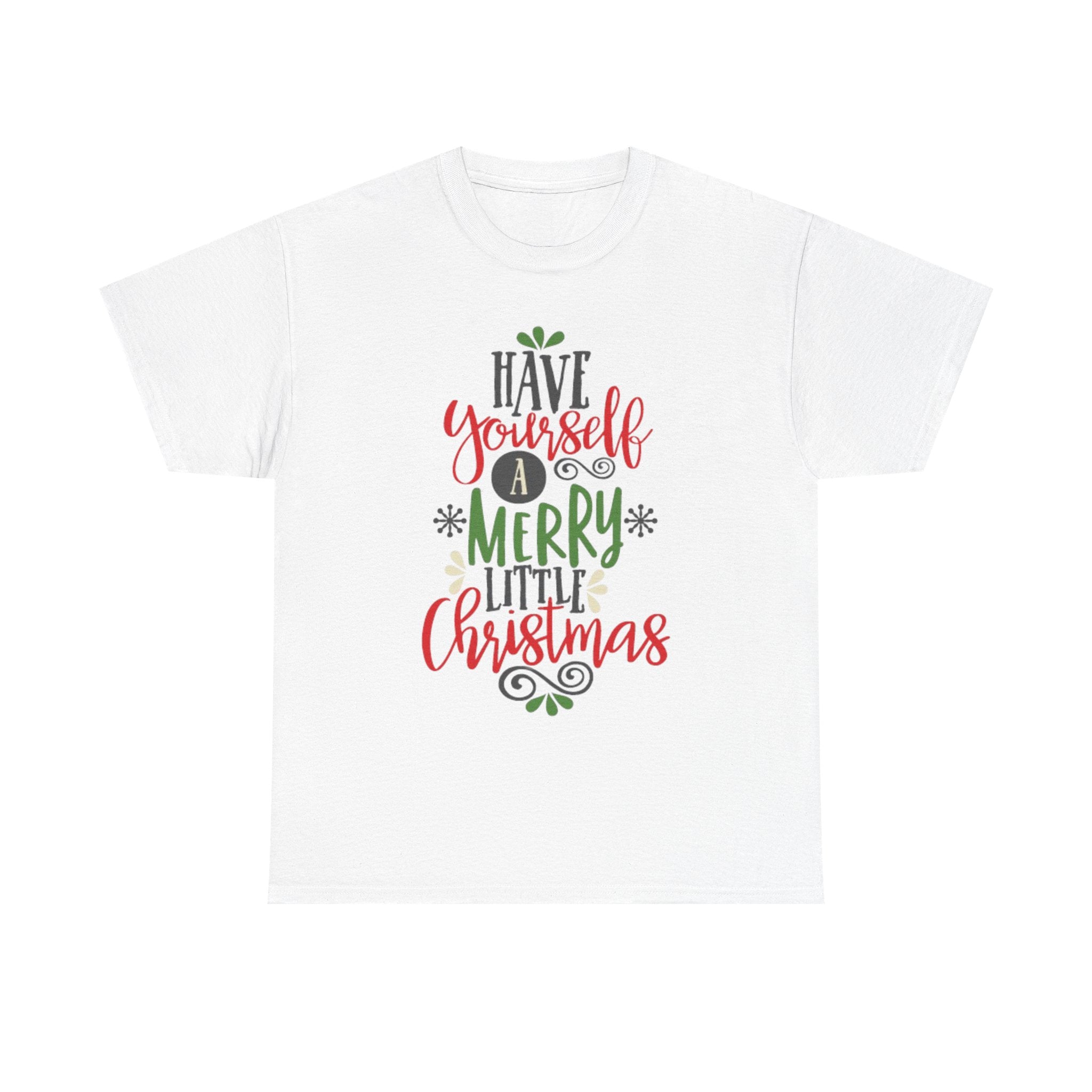 Have Yourself a Merry Little Christmas Unisex Heavy Cotton T-Shirt