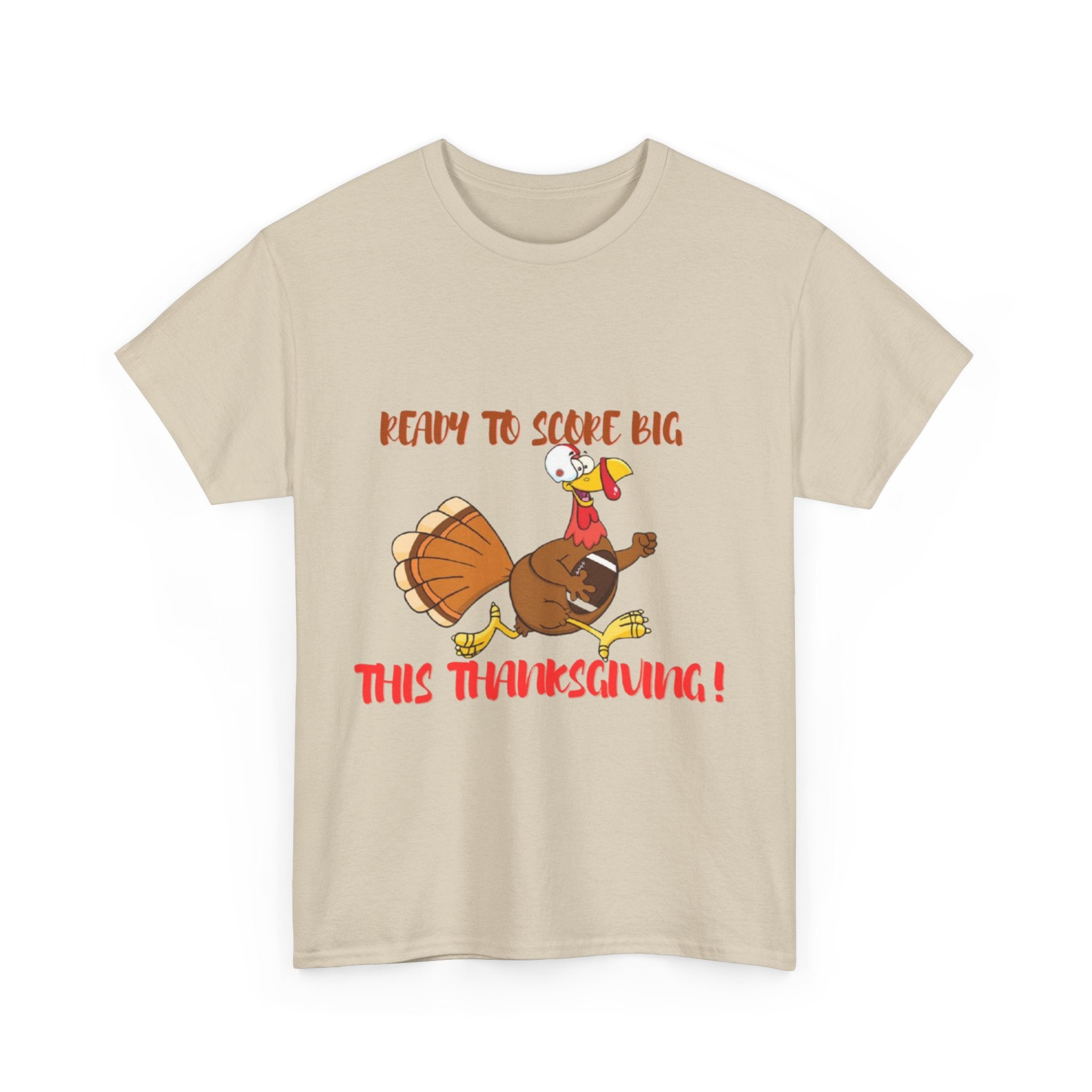 Ready To Score Big This Thanksgiving Unisex Heavy Cotton T-Shirt