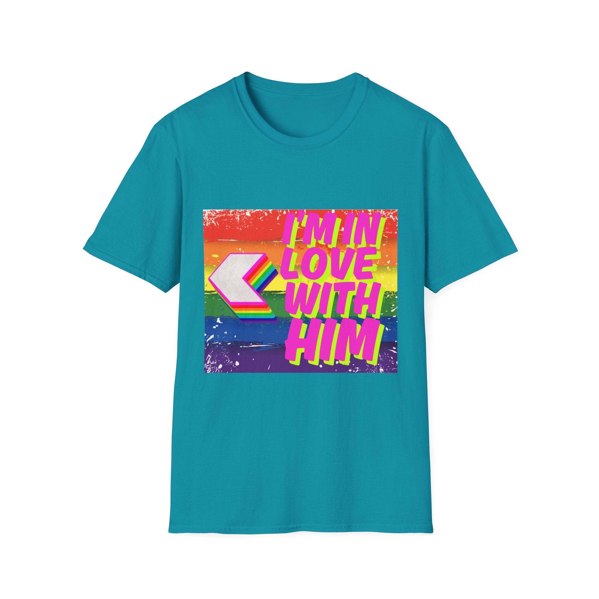 I'm In Love With Him Unisex Softstyle T-Shirt
