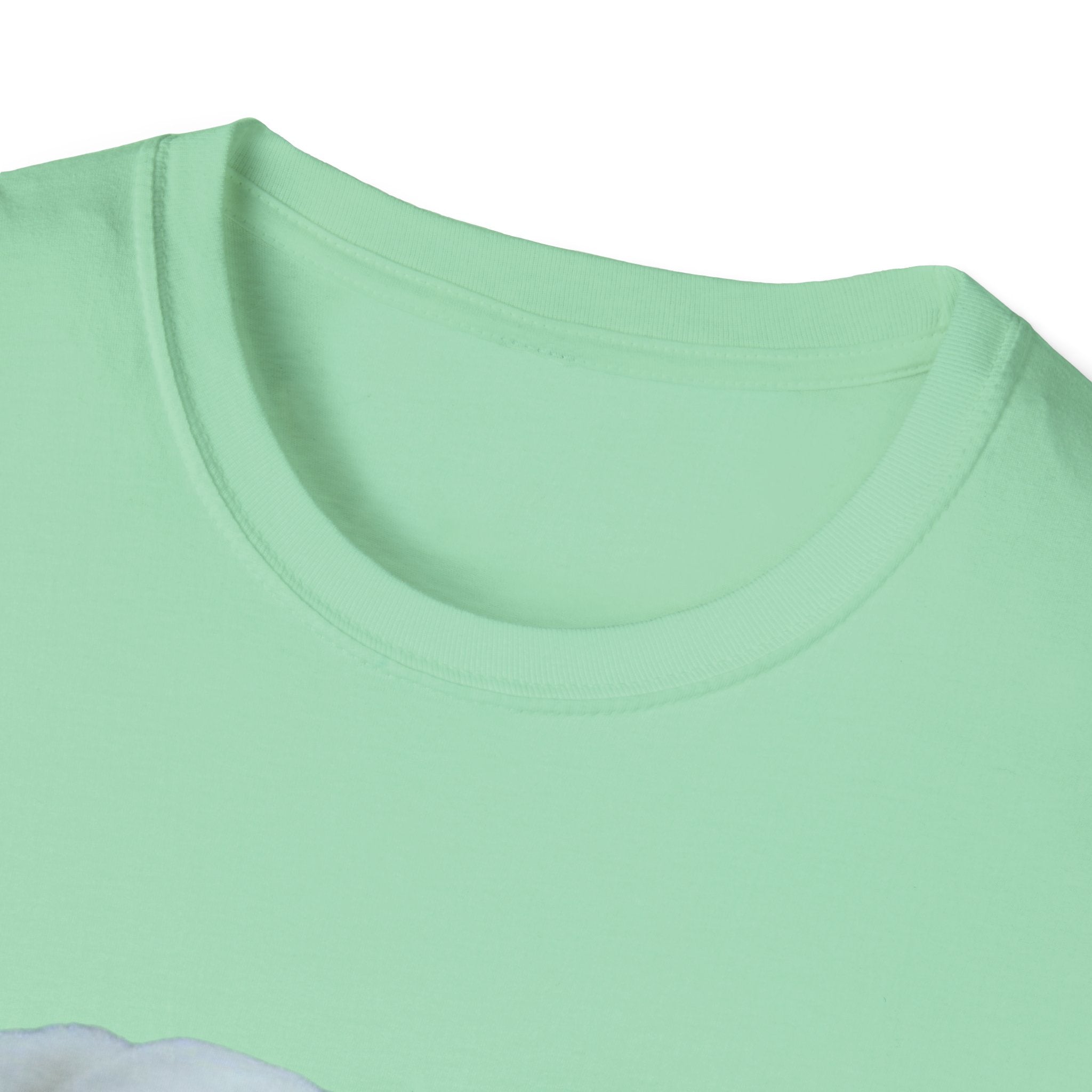 Easter Bunny And His Golden Eggs Unisex Softstyle T-Shirt