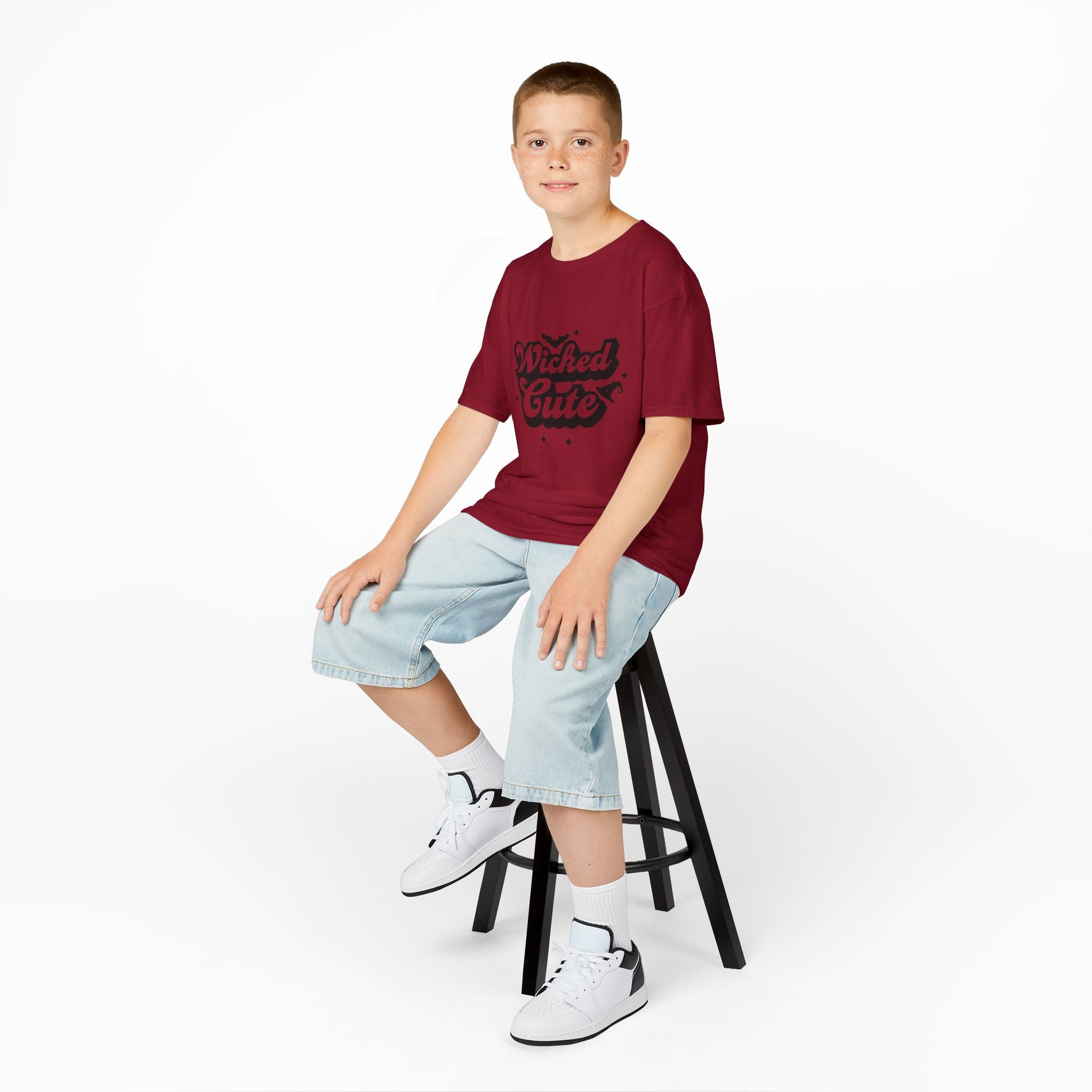 Wicked Cute Kid's Short Sleeve Cotton T-Shirt