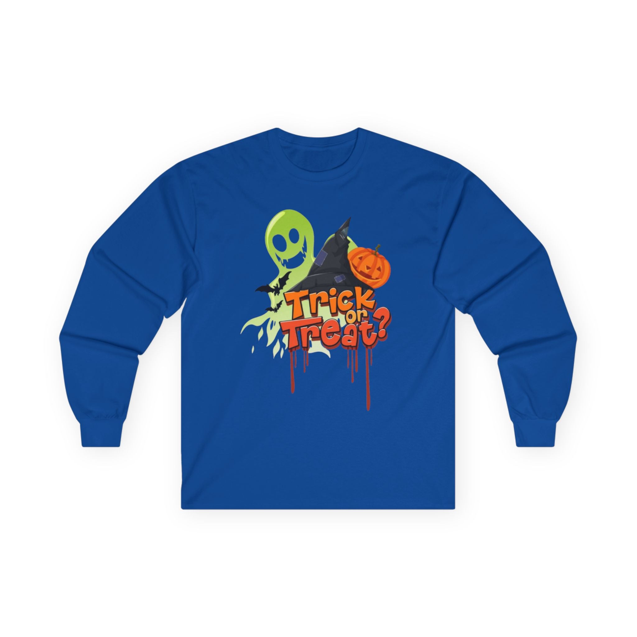 Halloween Trick or Treat Unisex Ultra Cotton Long Sleeve T-Shirt