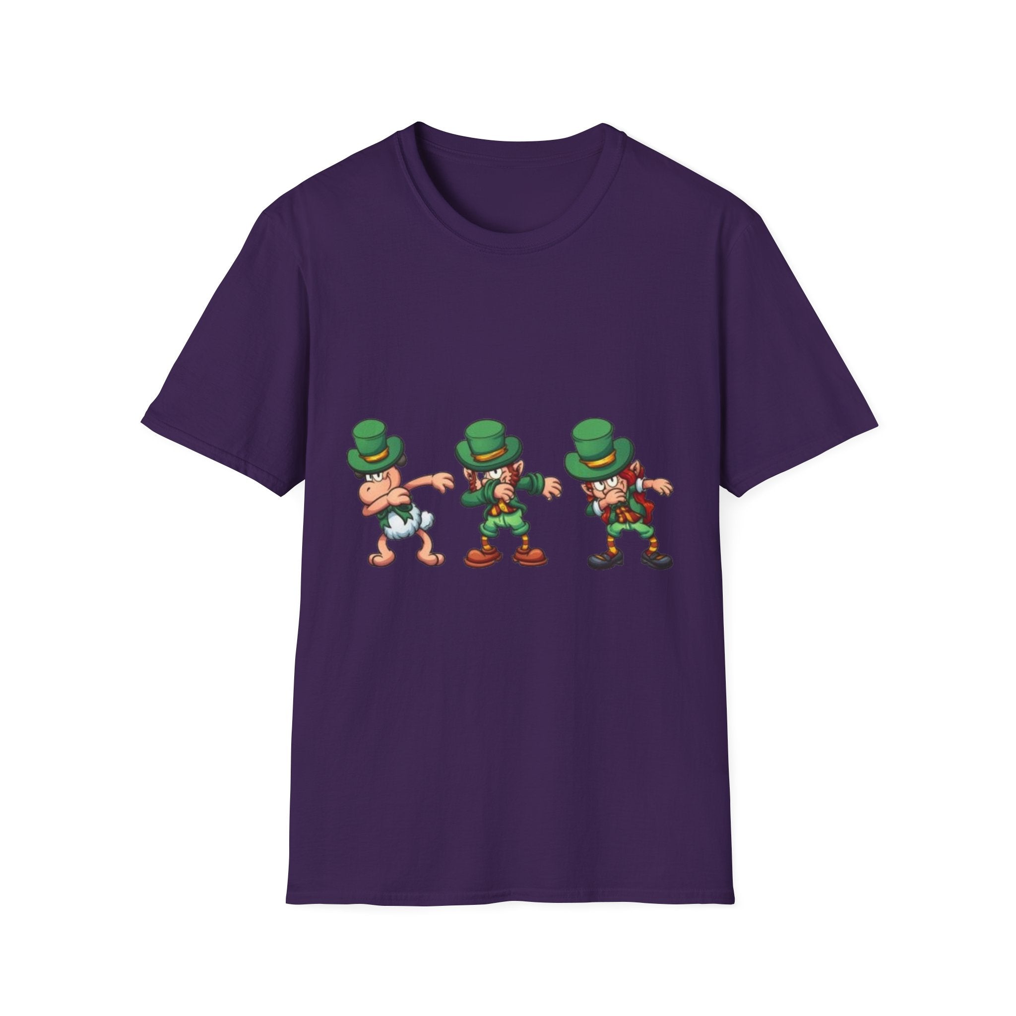 Dabbing Leprechaun Unisex Softstyle T-Shirt
