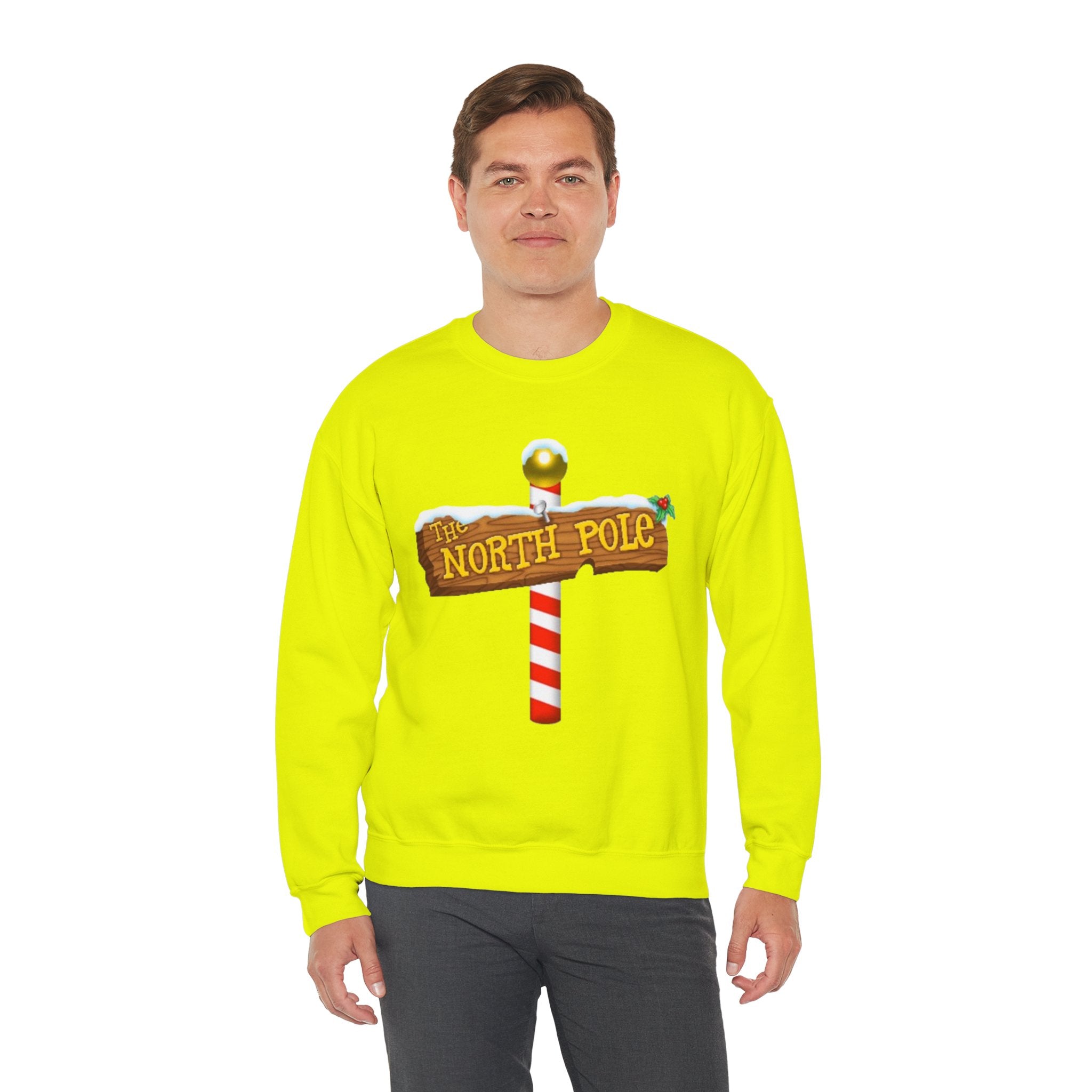 North Pole Unisex Heavy Blend™ Crewneck Sweatshirt