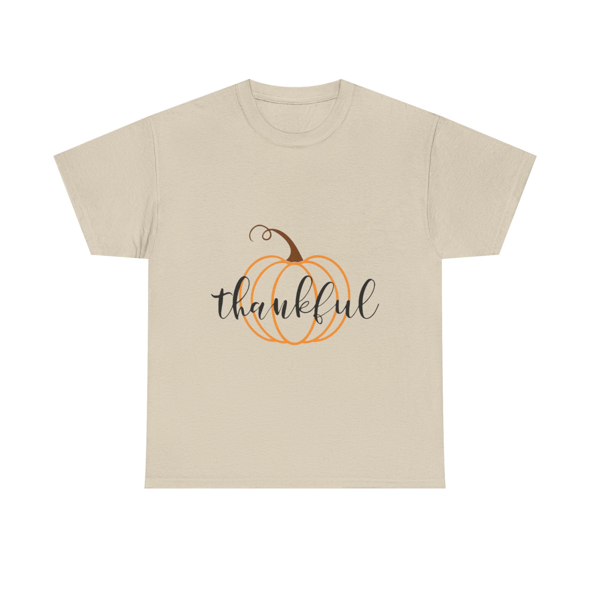 Thankful Pumpkin Unisex Heavy Cotton T-Shirt