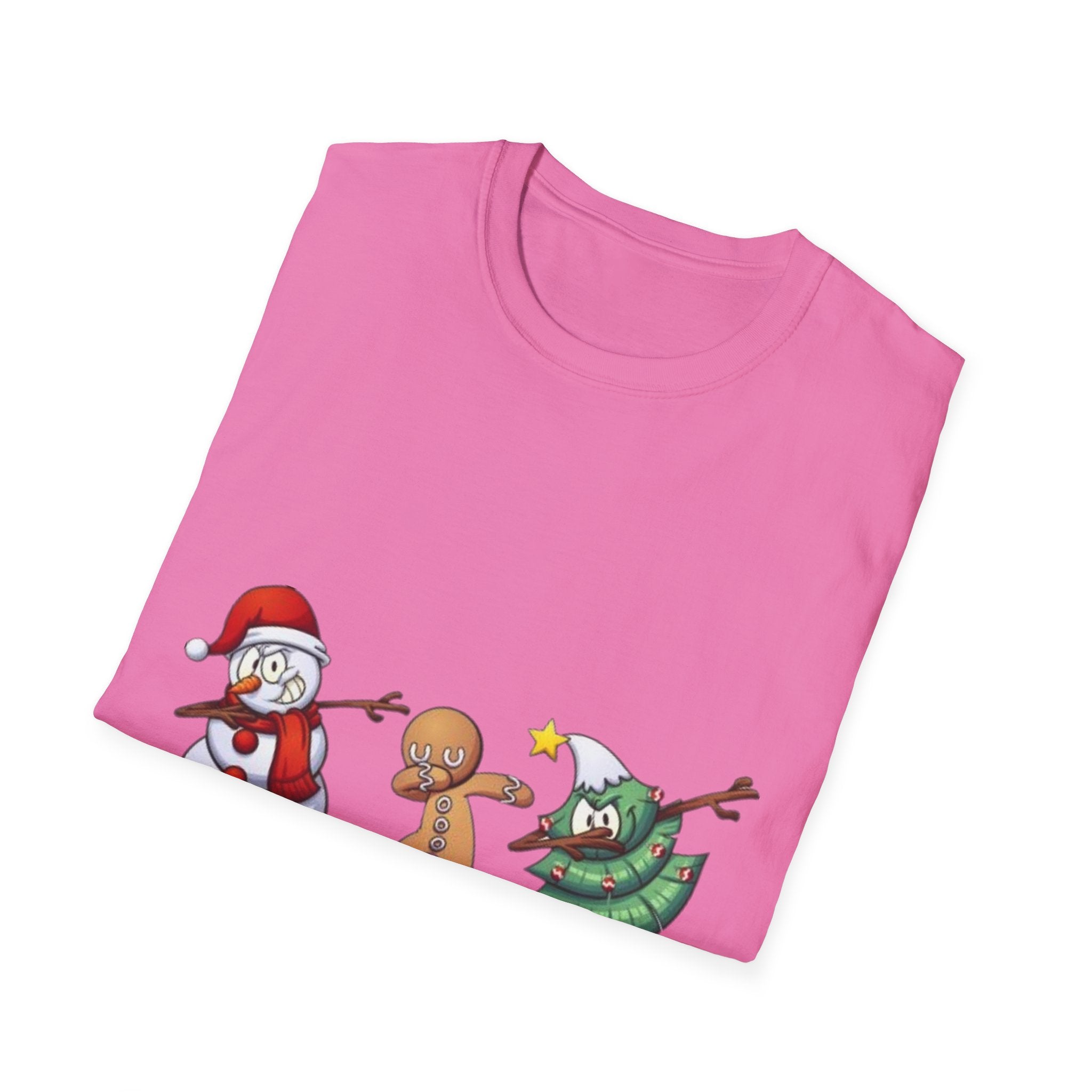 Christmas Dabbing Unisex Softstyle T-Shirt