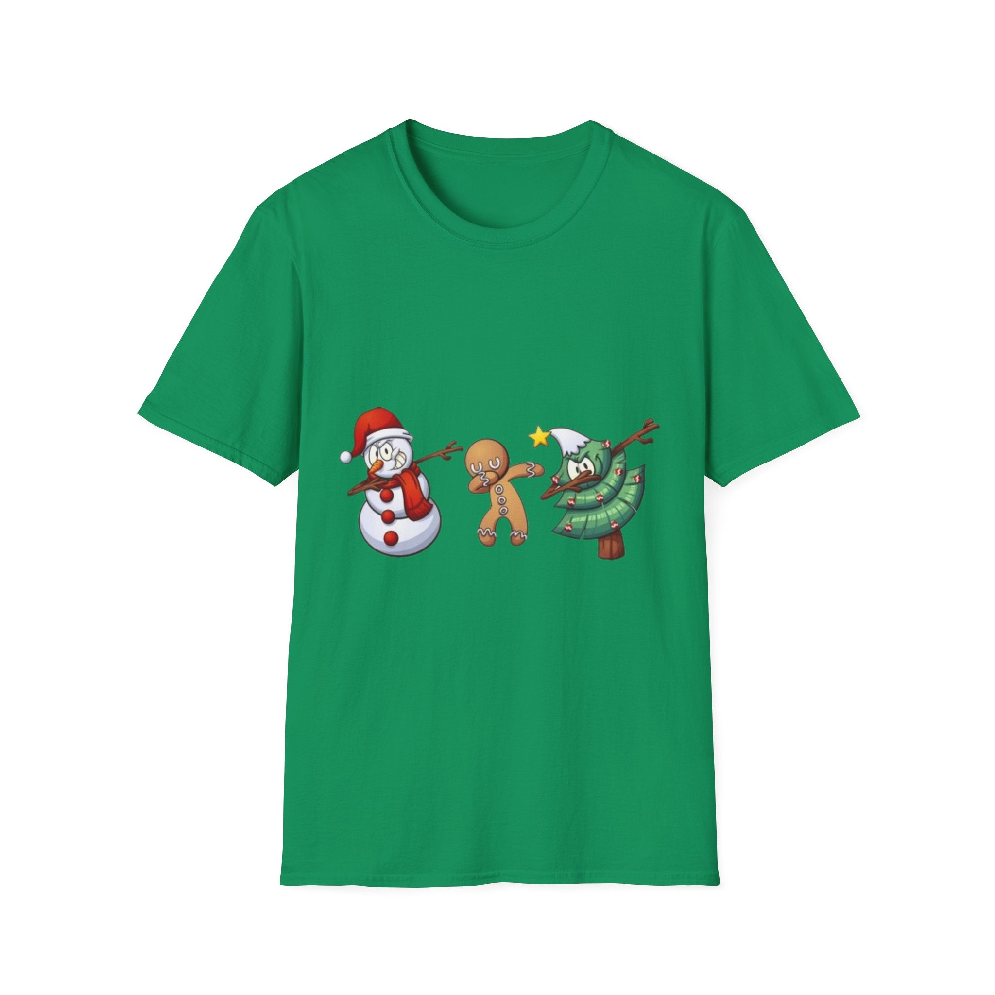 Christmas Dabbing Unisex Softstyle T-Shirt