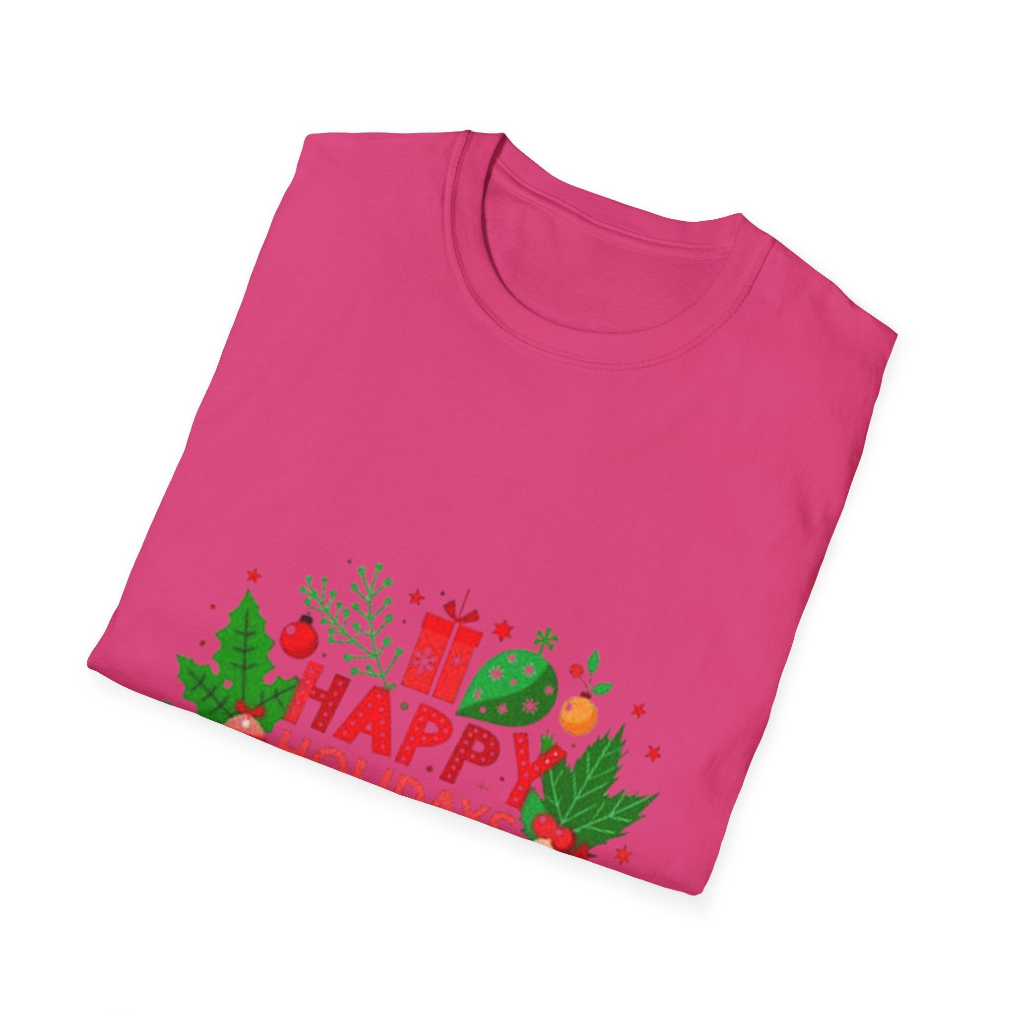 Happy Holidays Unisex Softstyle T-Shirt