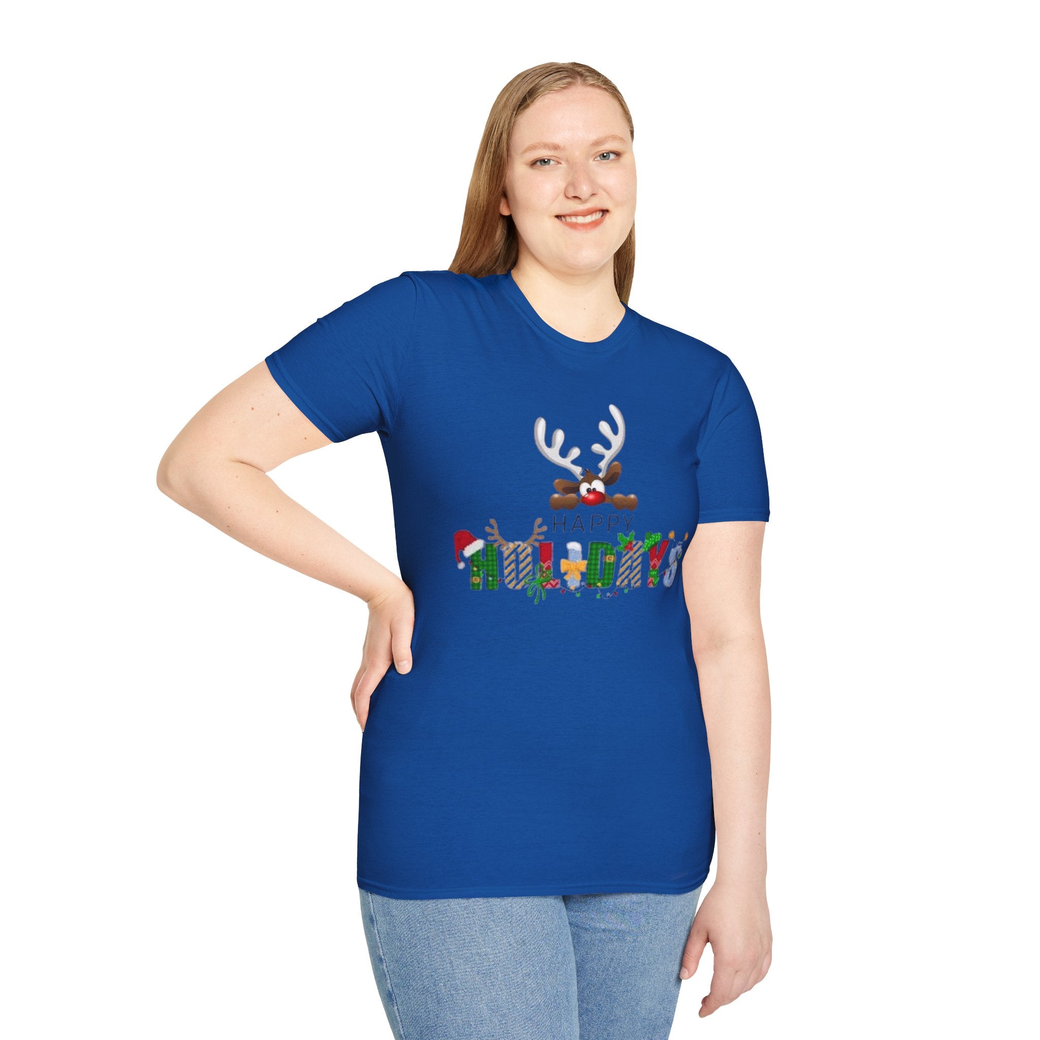 Happy Holidays Unisex Softstyle T-Shirt