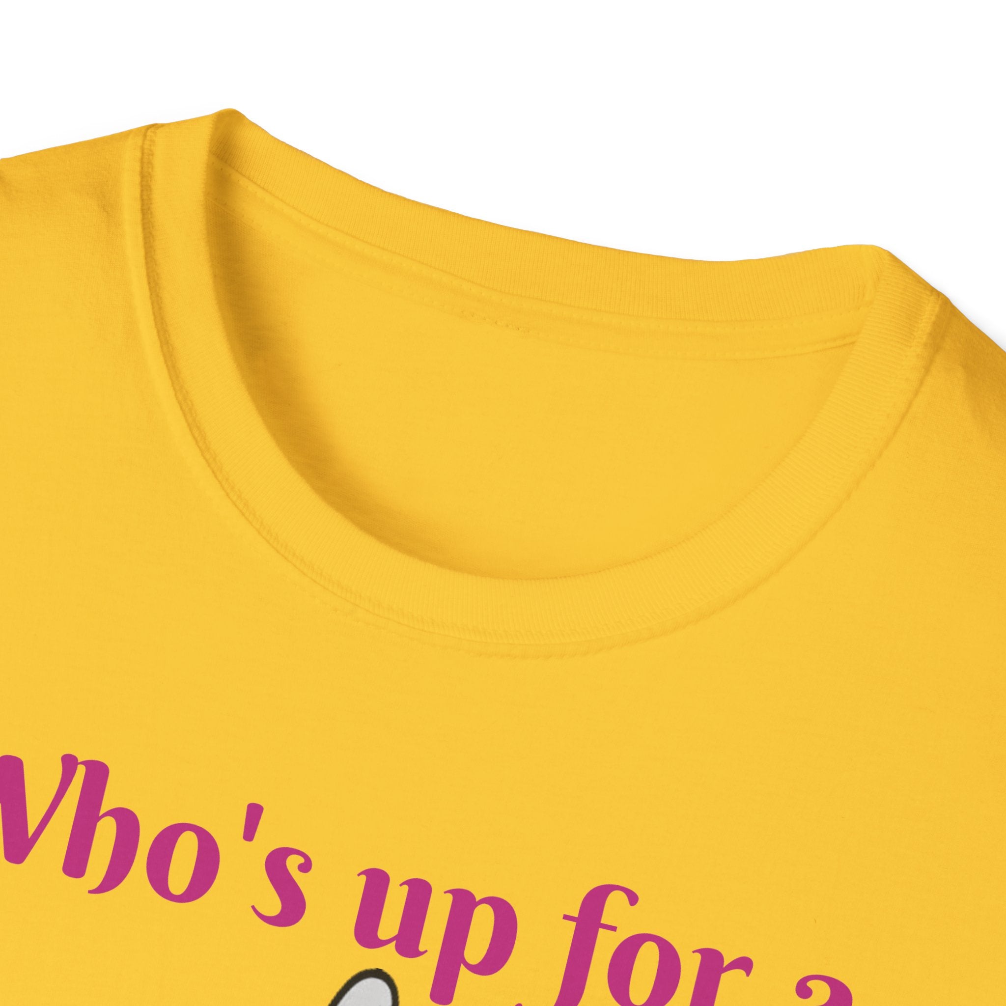 Who's Up For A Treasure Hunt Bunny Unisex Softstyle T-Shirt
