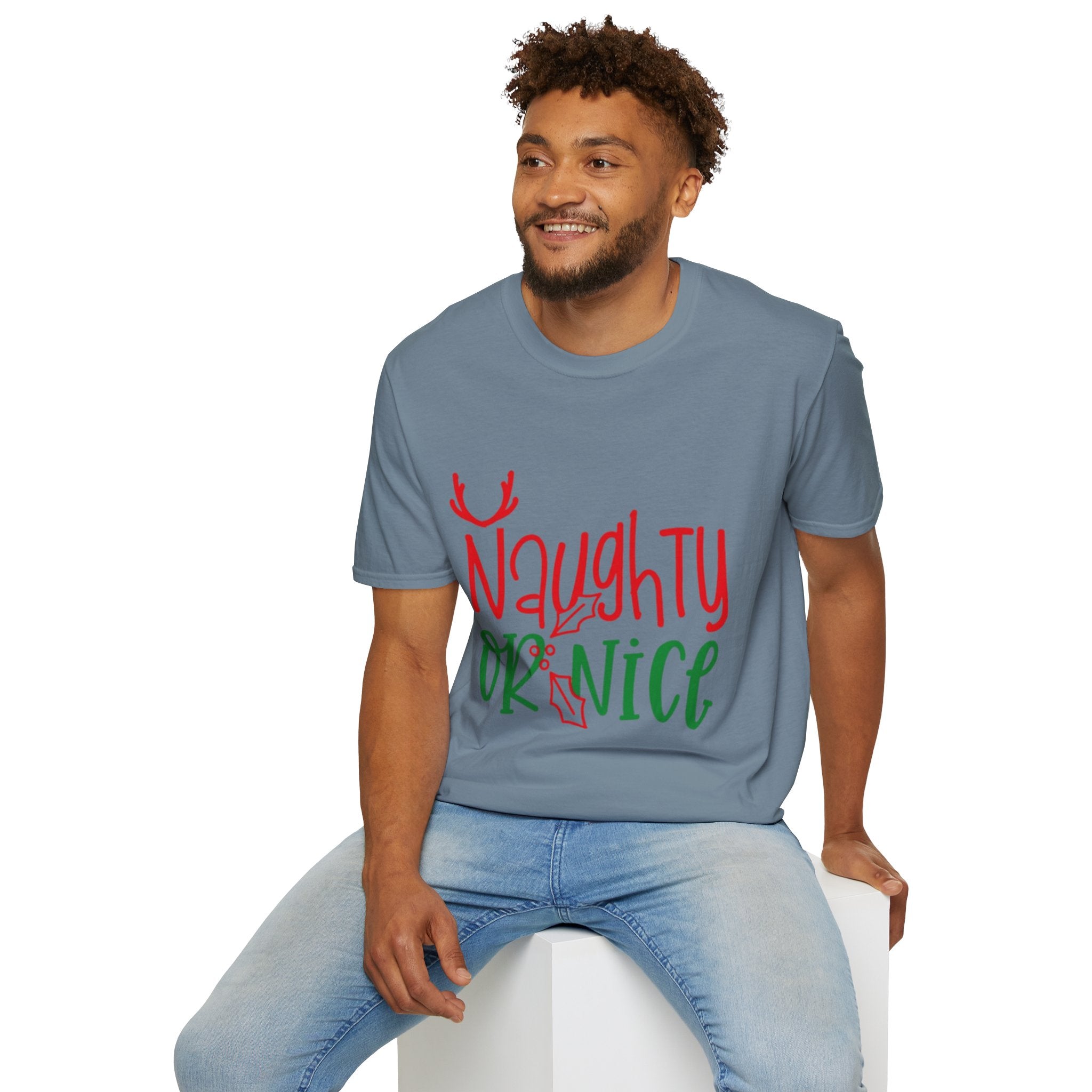 Naughty Or Nice Unisex Softstyle T-Shirt