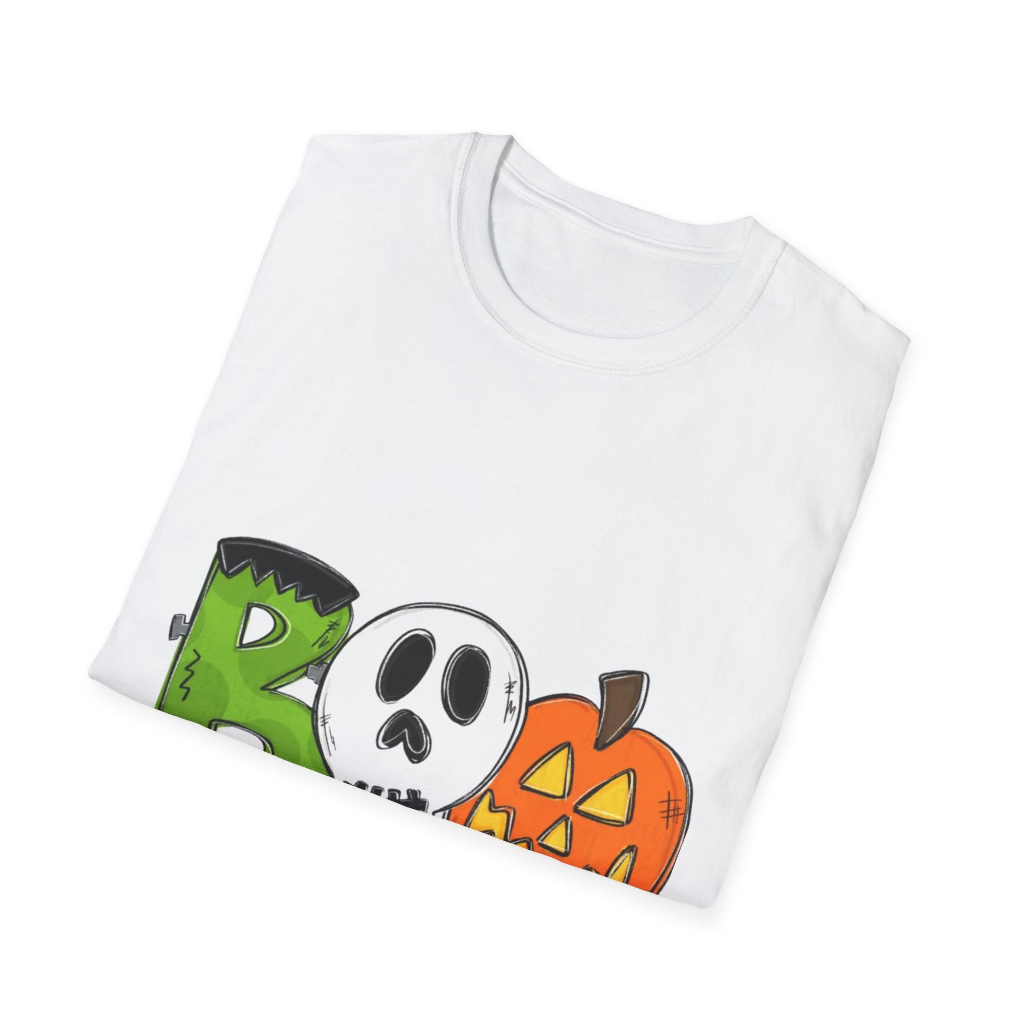 Halloween Boo Unisex Softstyle T-Shirt
