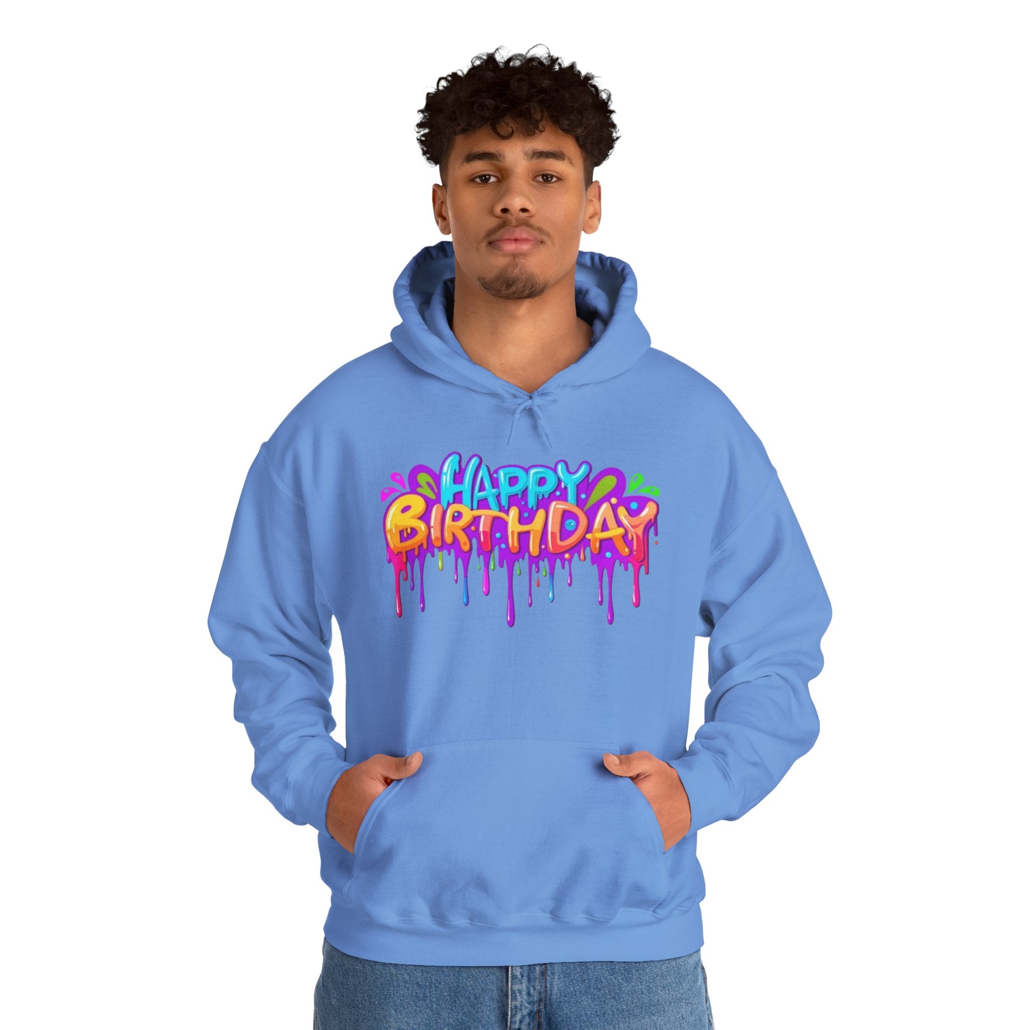Happy Birthday Unisex Hoodie Personalize It!