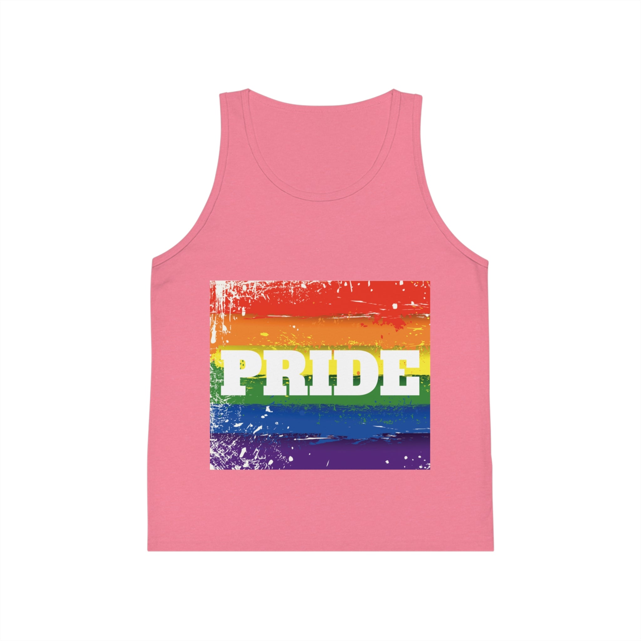 Pride Rainbow Kid's Jersey Tank Top