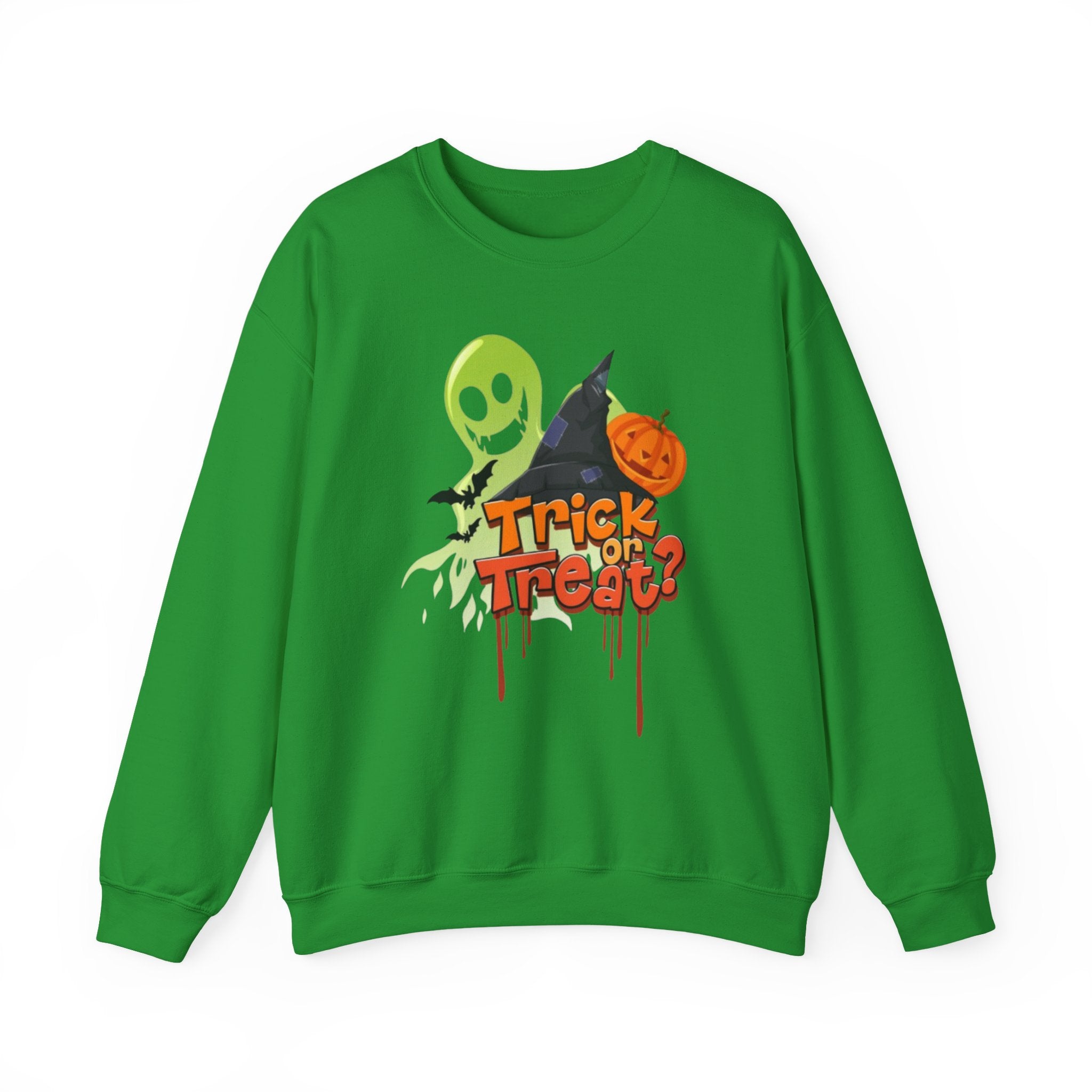 Halloween Trick or Treat Unisex Heavy Blend™ Crewneck Sweatshirt