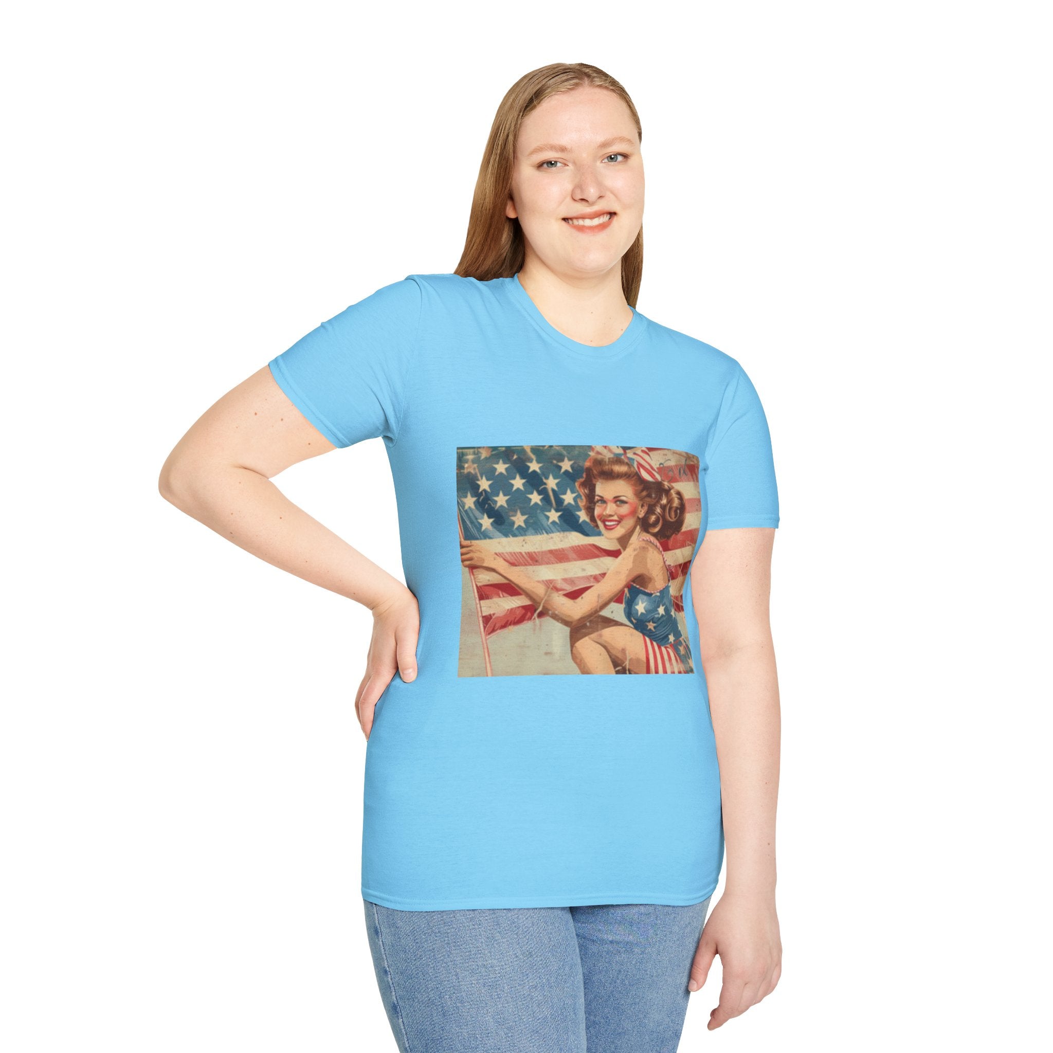 Vintage Americana Unisex Softstyle T-Shirt