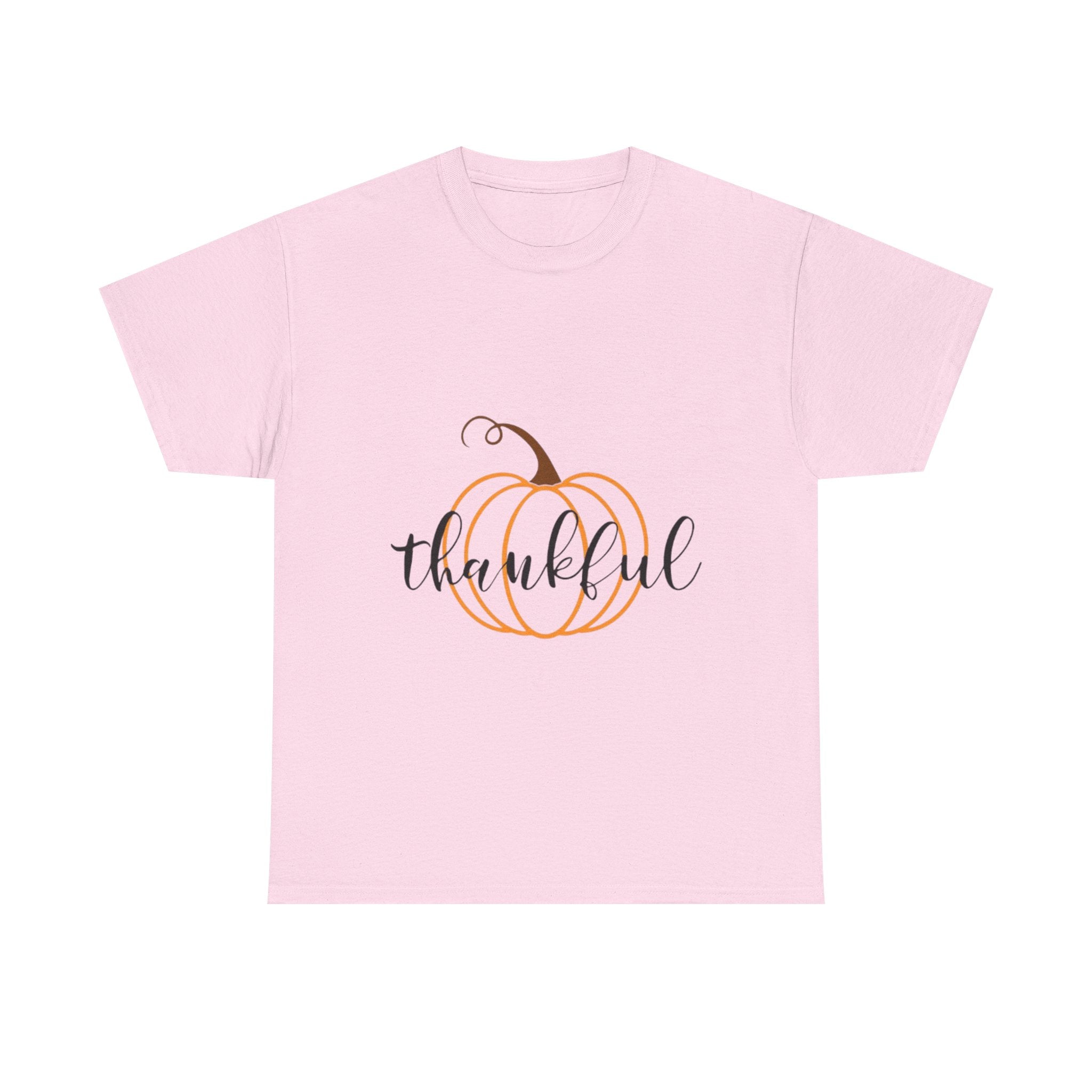 Thankful Pumpkin Unisex Heavy Cotton T-Shirt