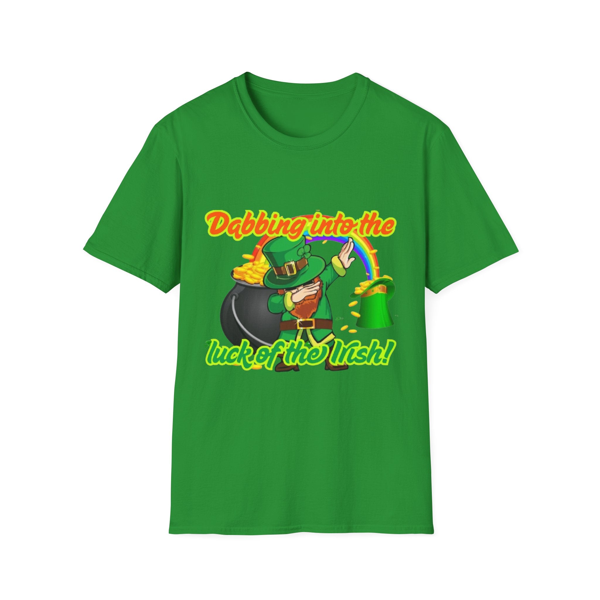 Dabbing Into The Luck Of The Irish! Unisex Unisex T-Shirt