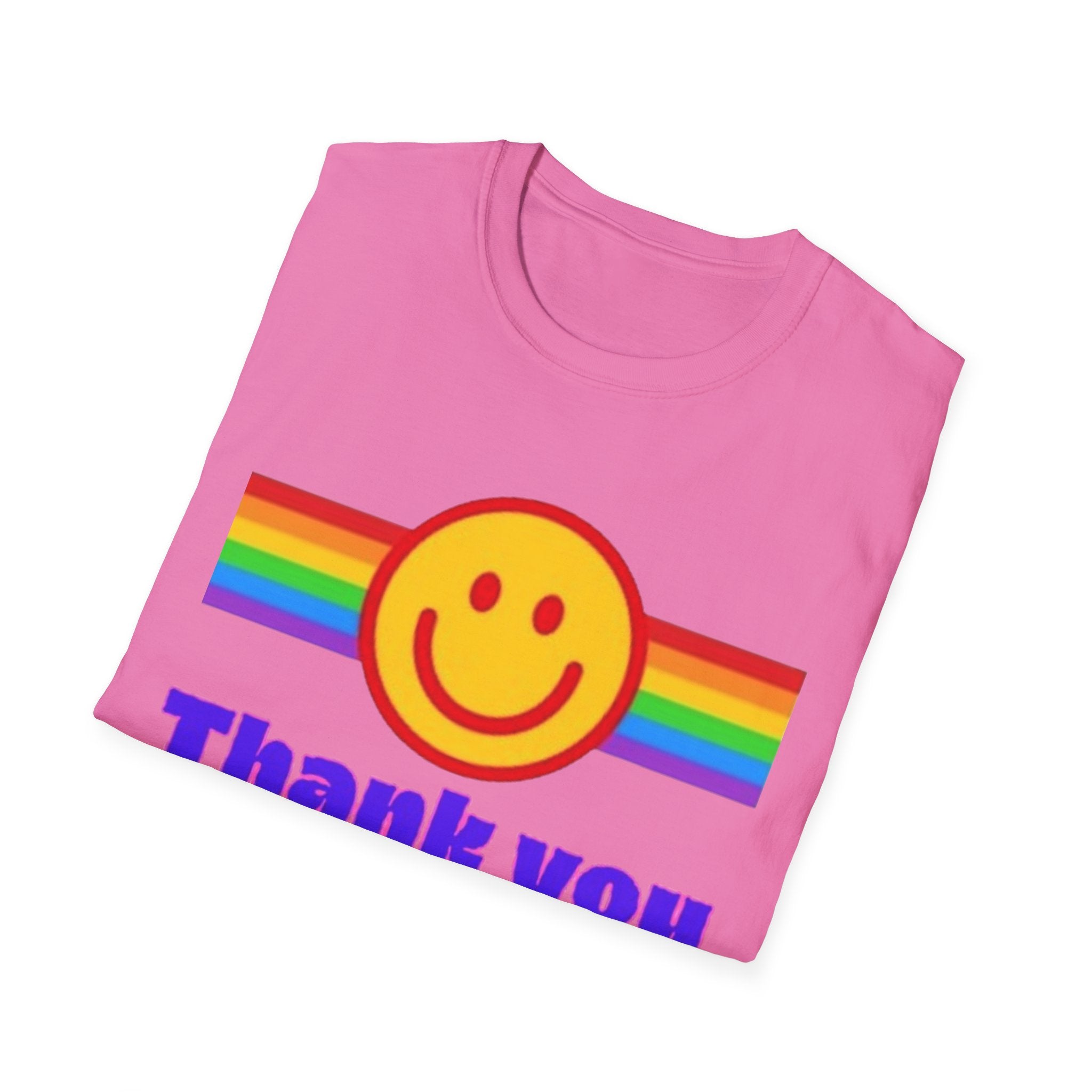 Thank You Have A Gay Day Unisex Softstyle T-Shirt