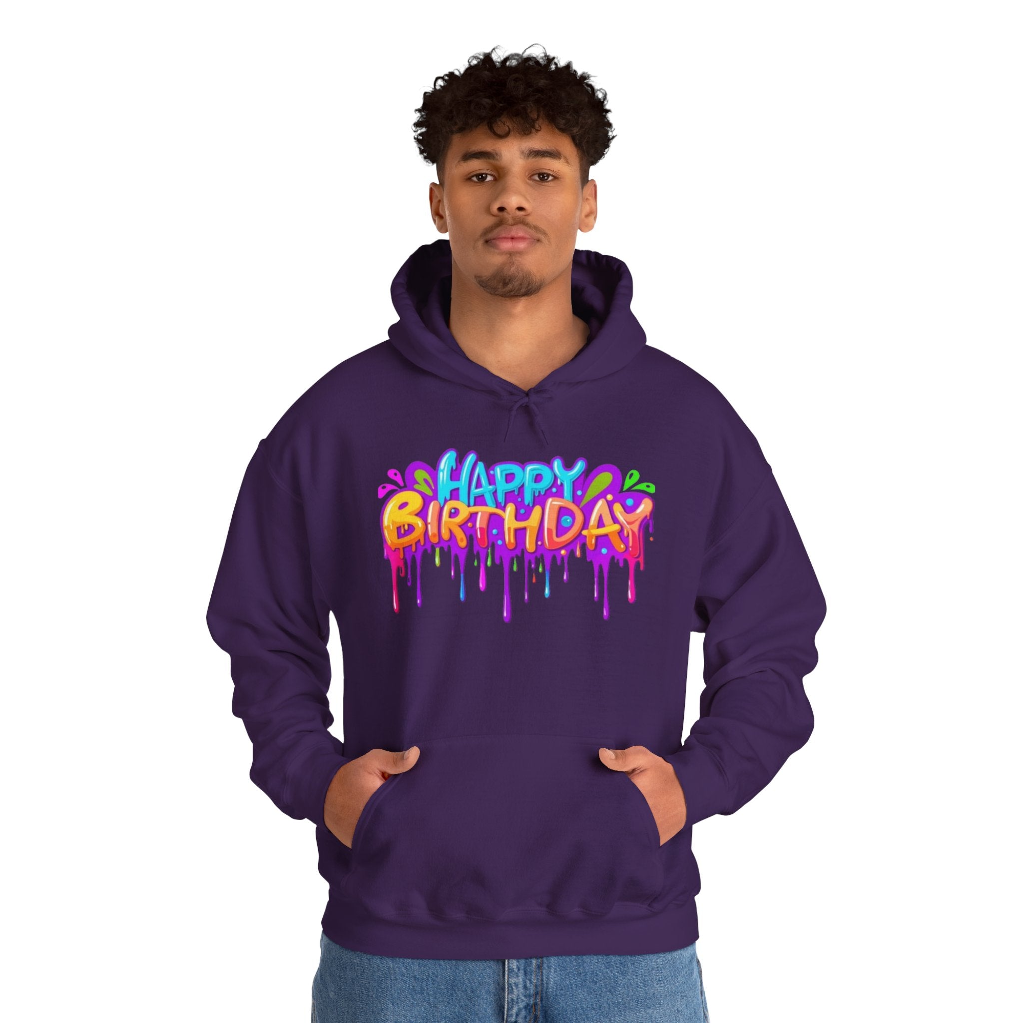 Happy Birthday Unisex Hoodie Personalize It!