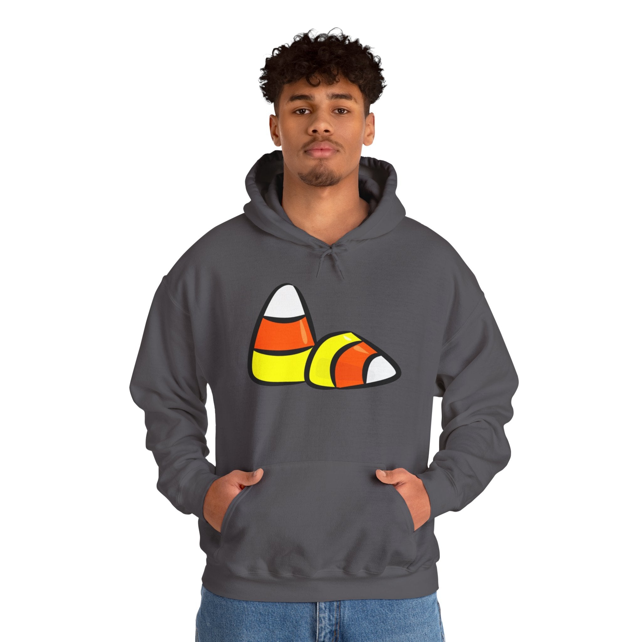 Halloween Candy Corn Unisex Heavy Blend™ Hooded Sweatshirt