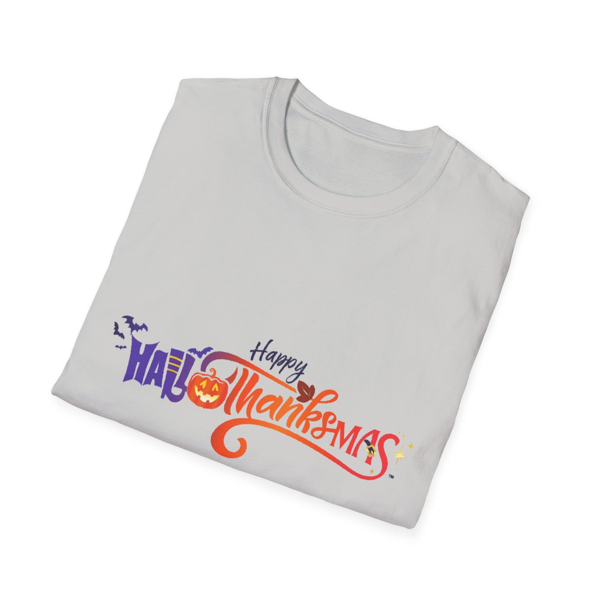 Happy Hallothanksmas Unisex Softstyle T-Shirt