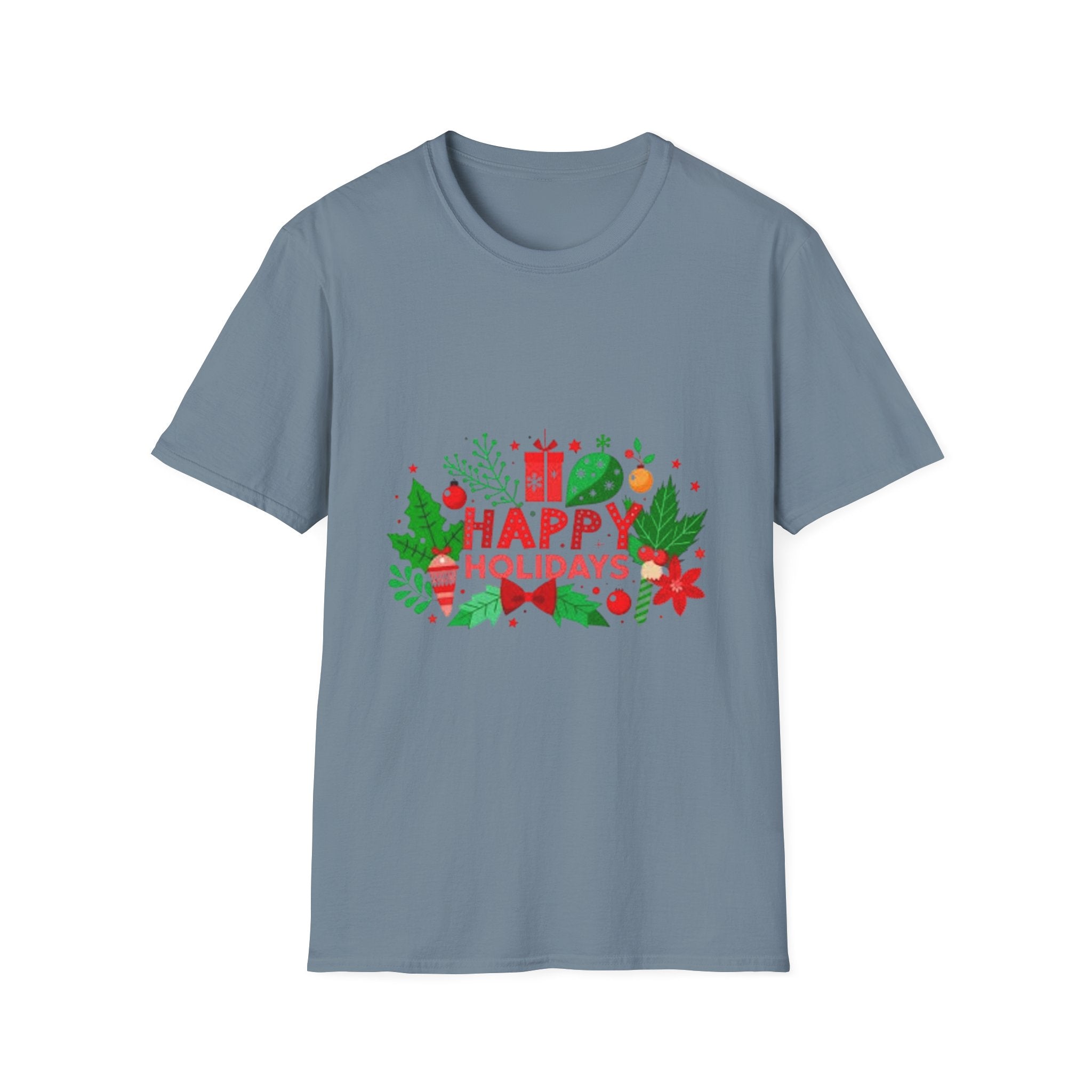 Happy Holidays Unisex Softstyle T-Shirt