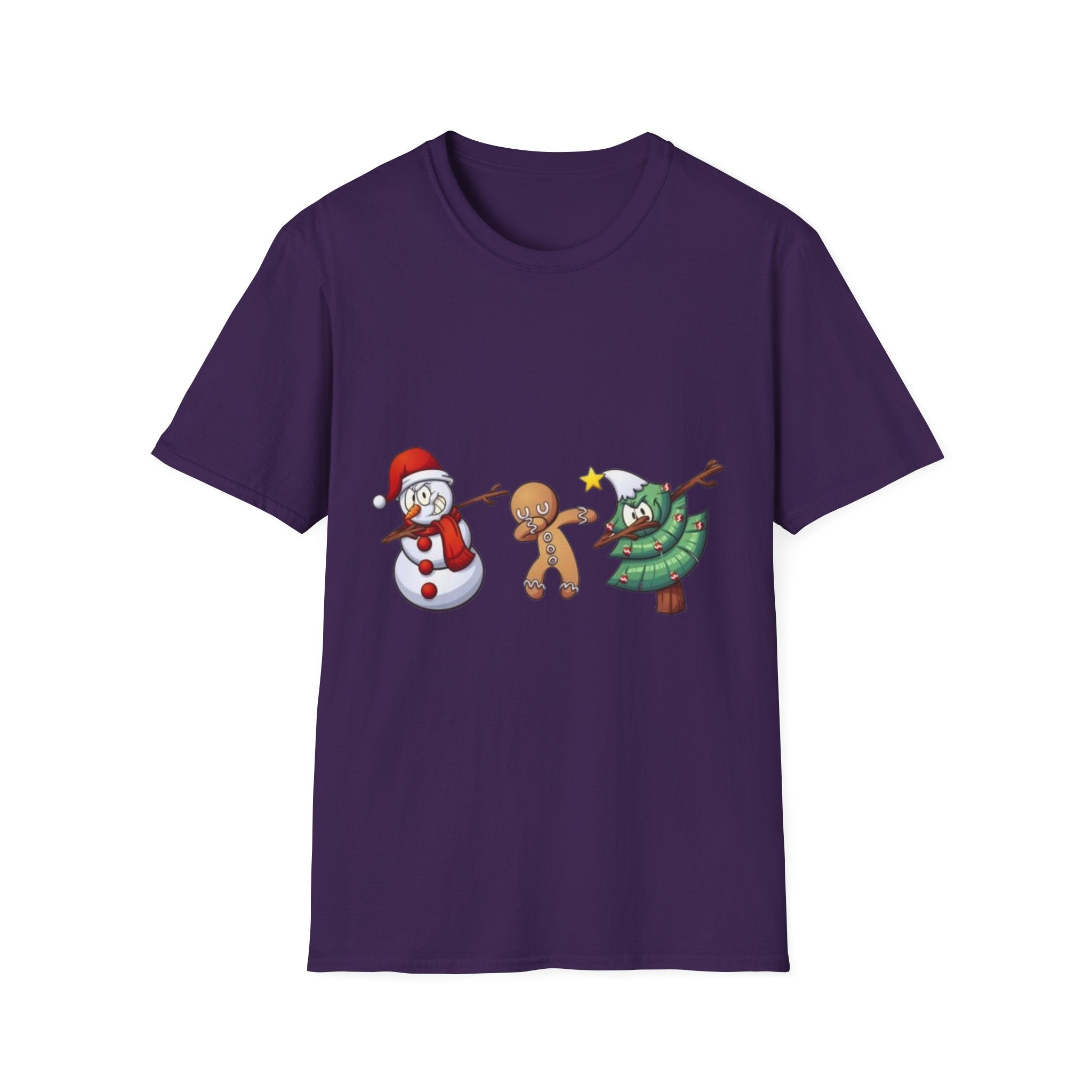 Christmas Dabbing Unisex Softstyle T-Shirt