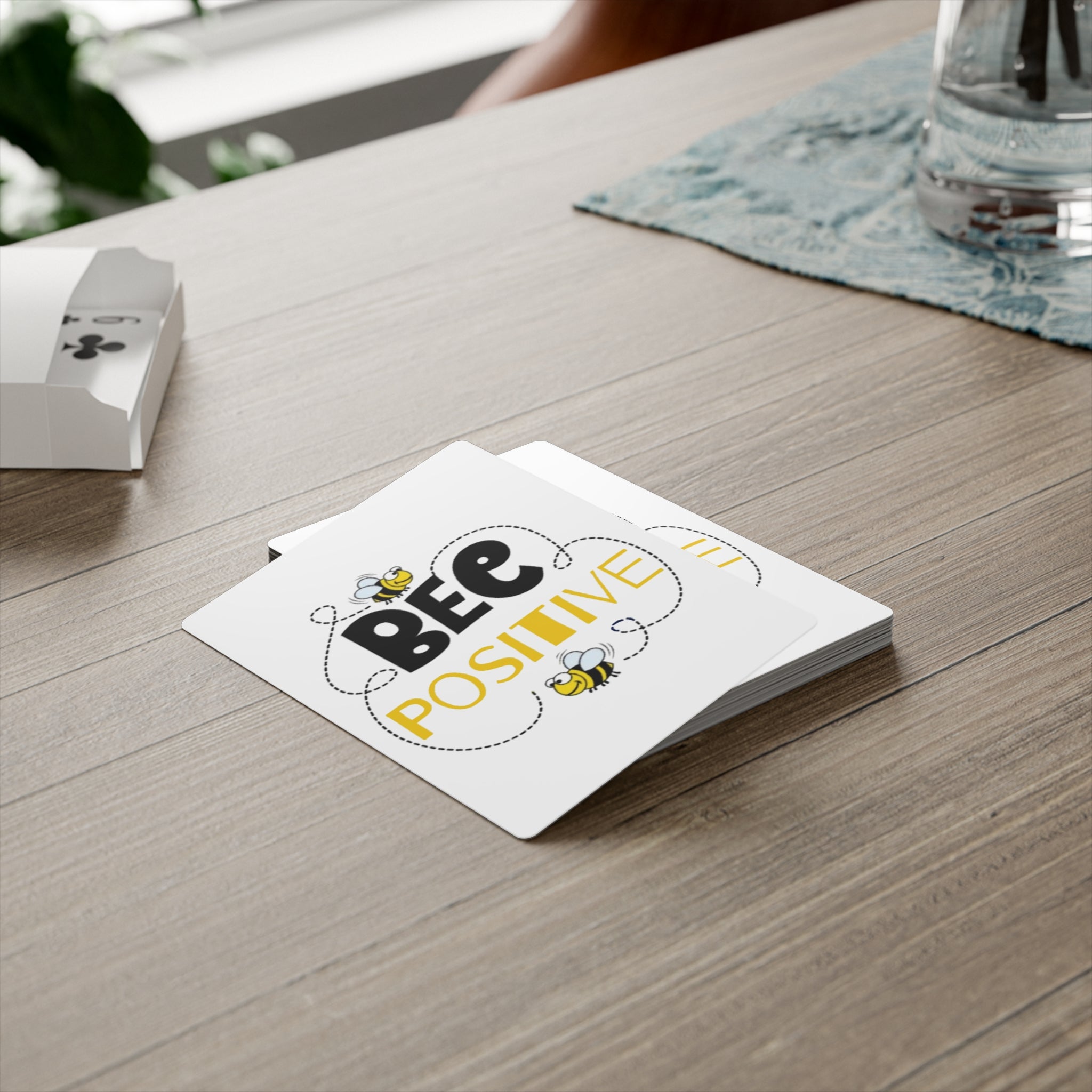 Bee Positive Premium Poker Cards