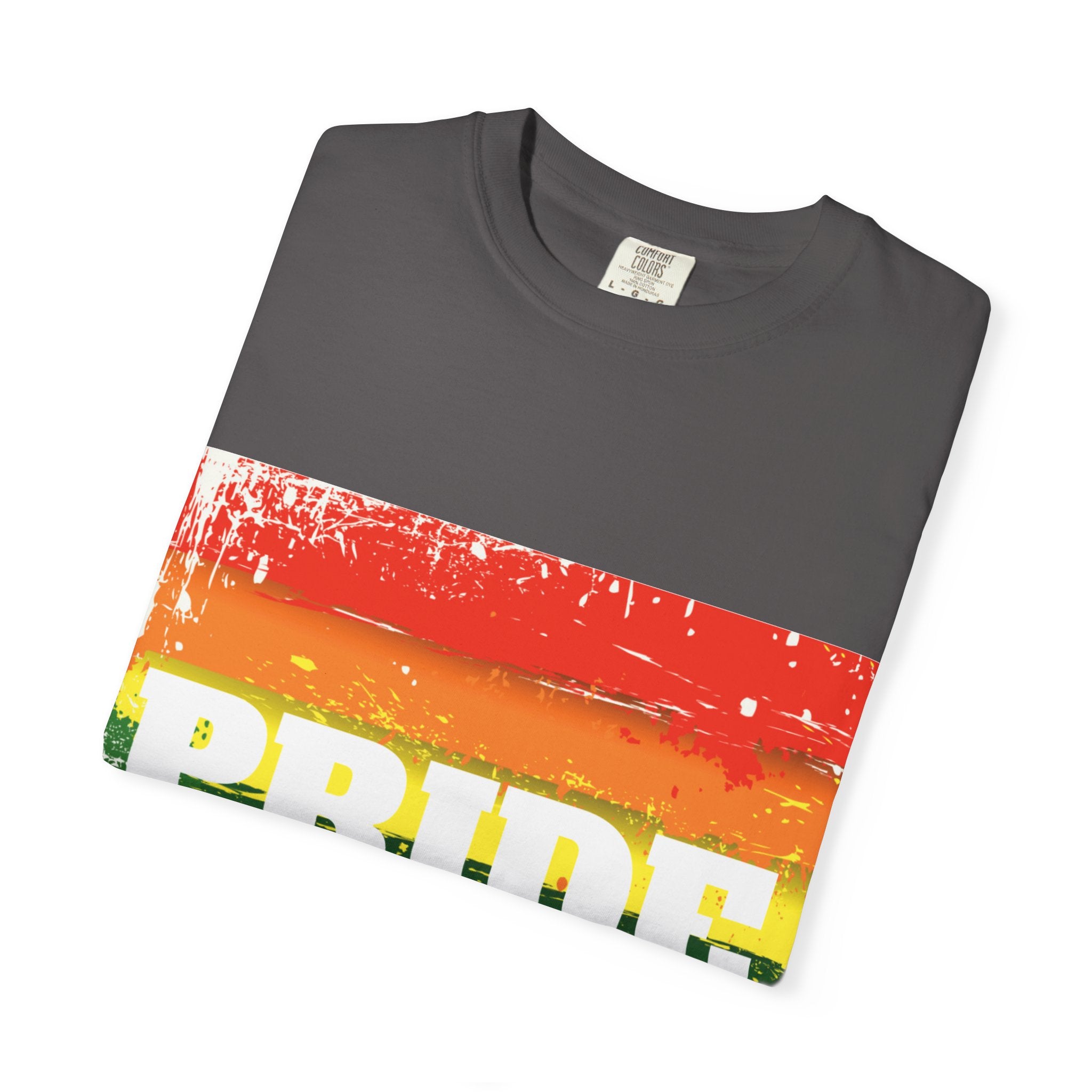 Pride Rainbow Unisex Garment-Dyed T-Shirt