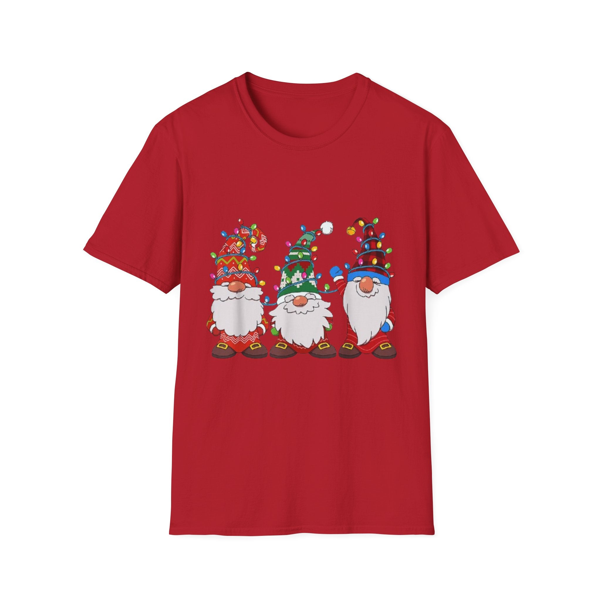 Christmas Gnome Unisex Softstyle T-Shirt