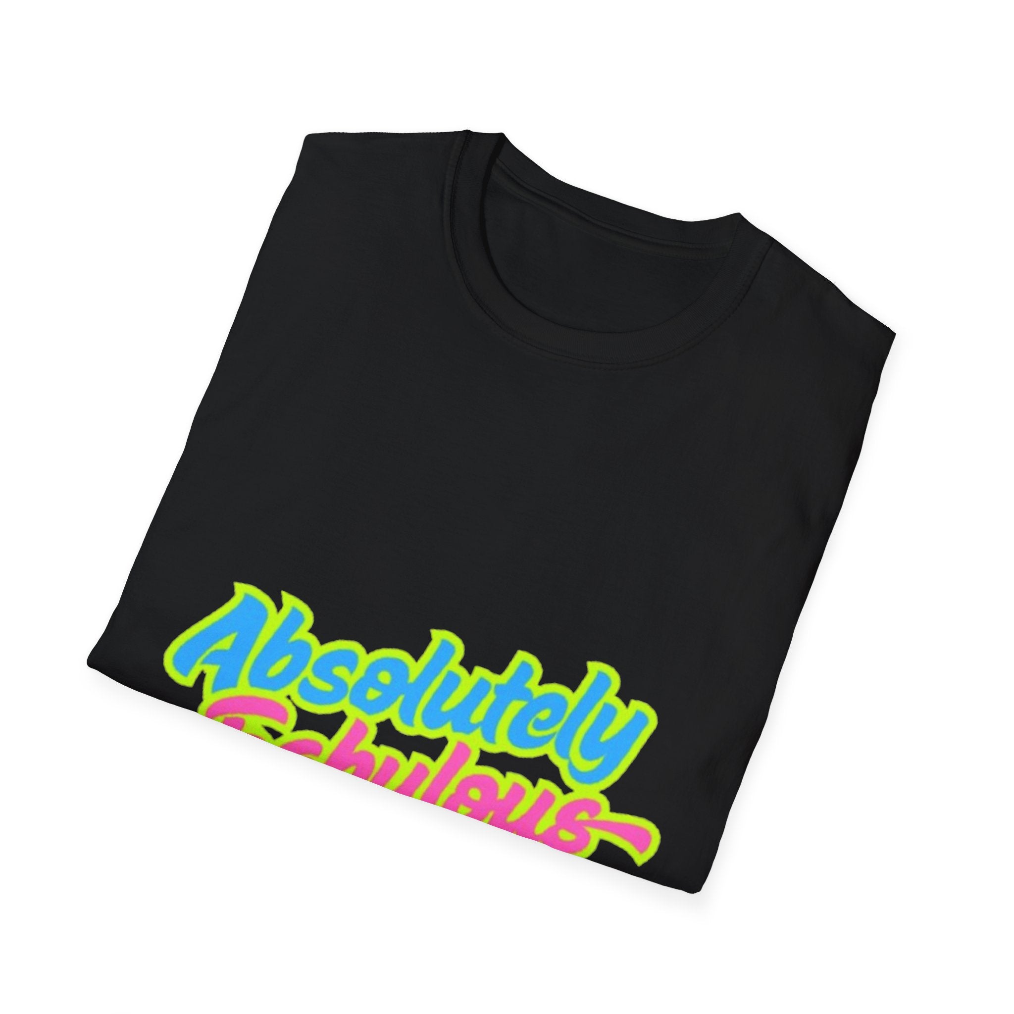 Absolutely Fabulous Teal/Pink Unisex Softstyle T-Shirt
