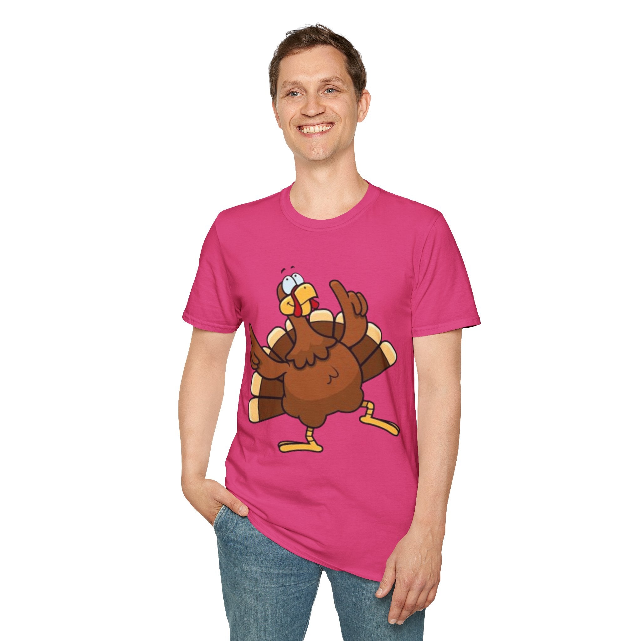 Thanksgiving Turkey Unisex Softstyle T-Shirt