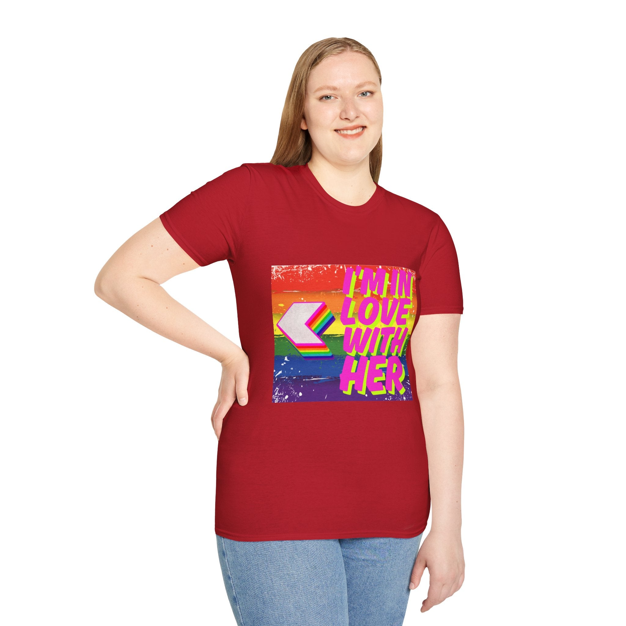 I'm in Love with Her Unisex Softstyle T-Shirt