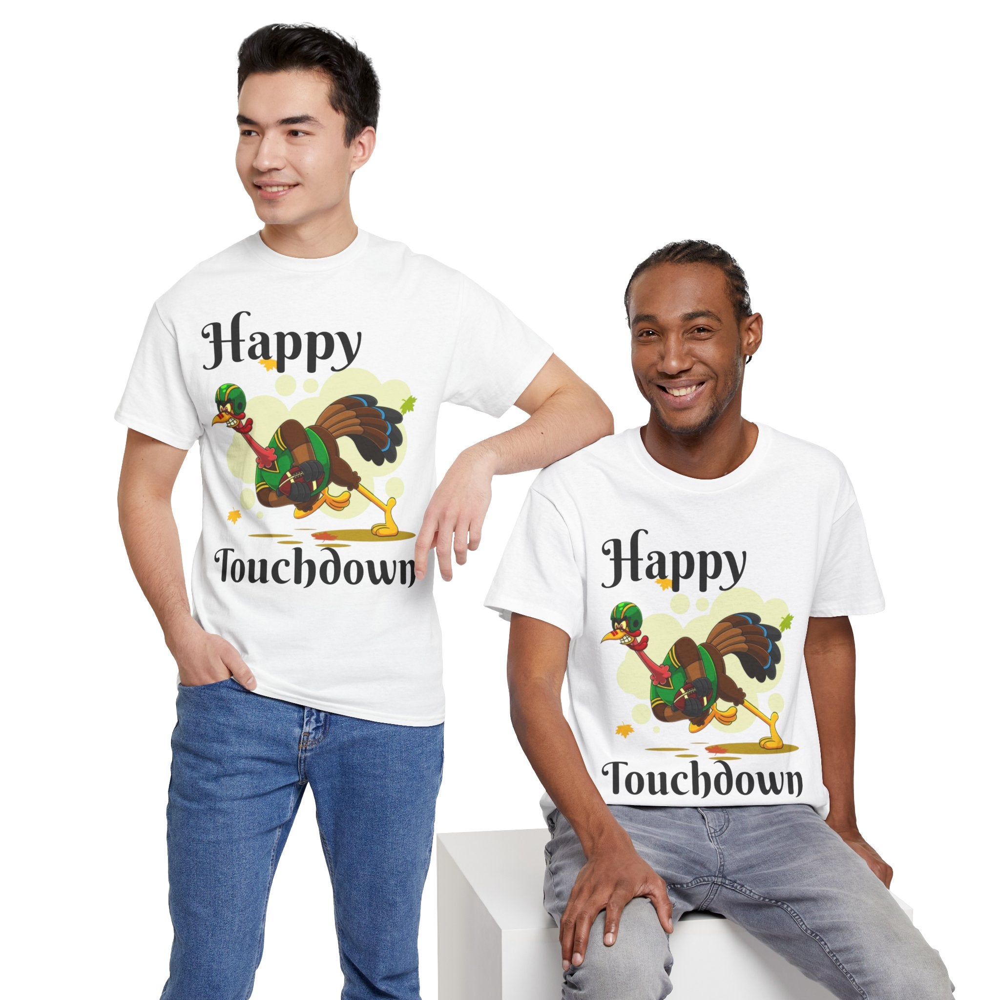 Happy Touchdown Unisex Heavy Cotton T-Shirt