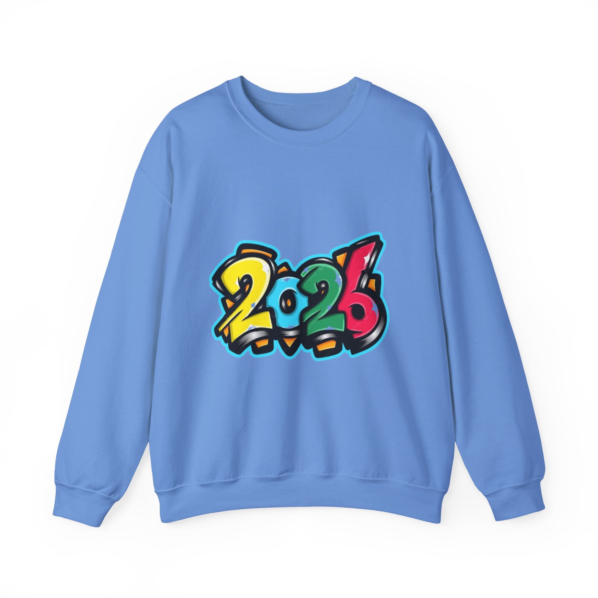 2026 Graffiti Style Unisex Heavy Blend™ Crewneck Sweatshirt