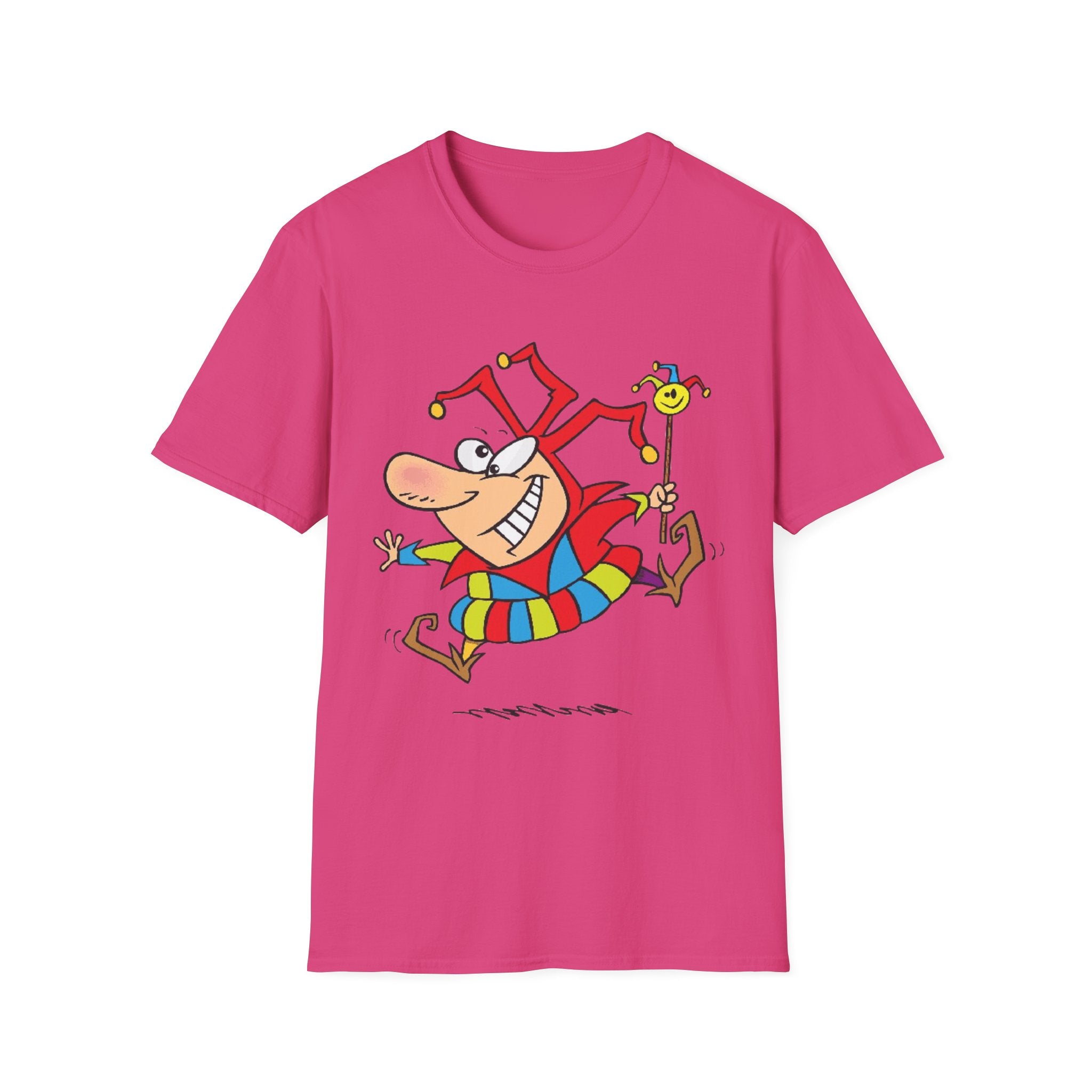 Funny Jester Unisex Softstyle T-Shirt