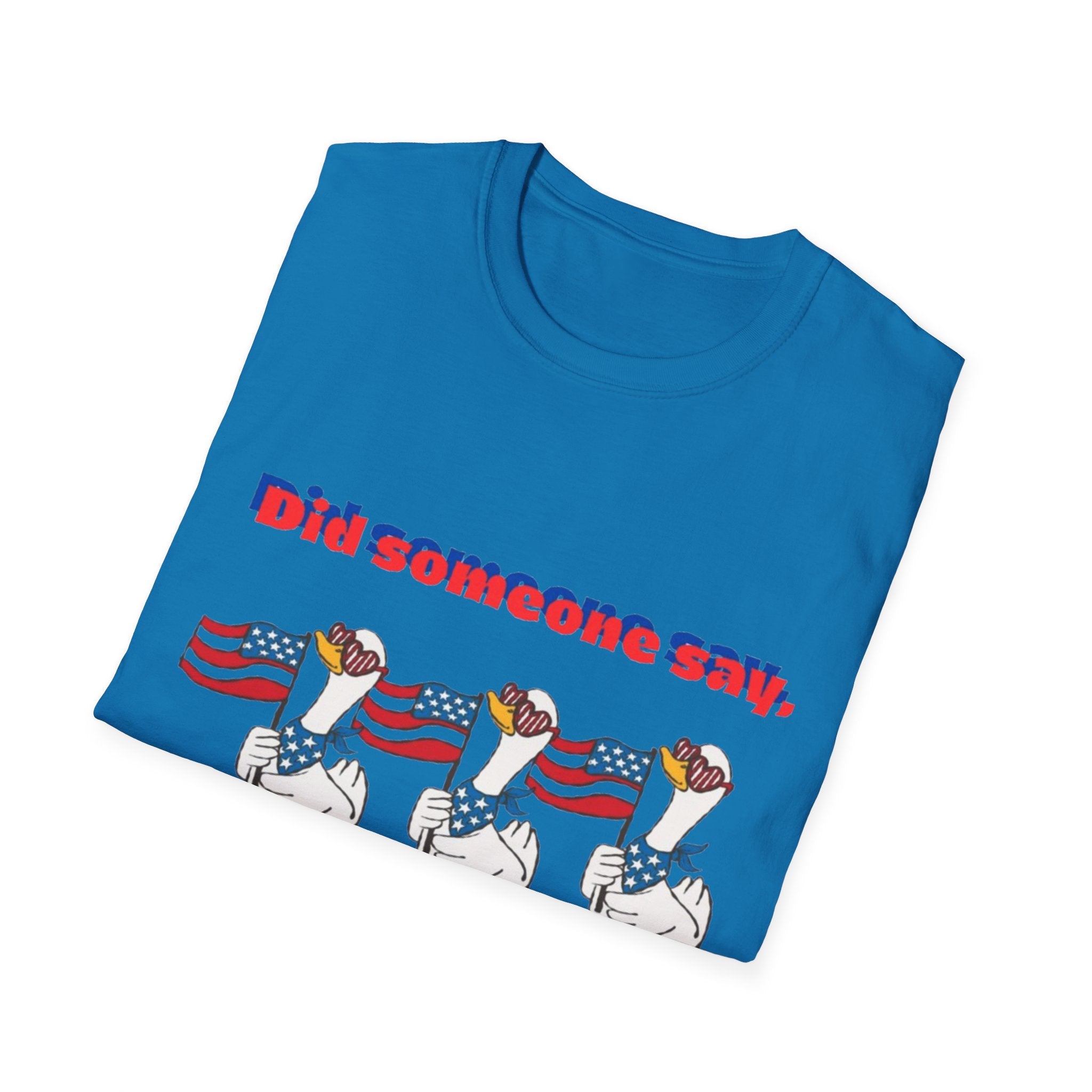 Firequackers Unisex Softstyle T-Shirt