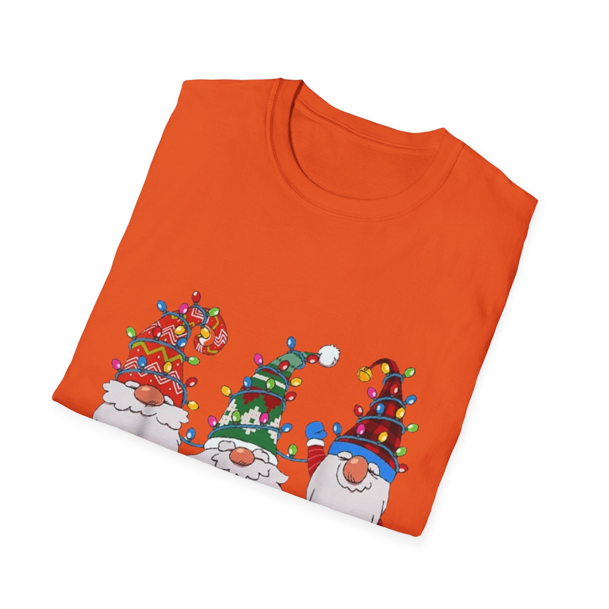 Christmas Gnome Unisex Softstyle T-Shirt