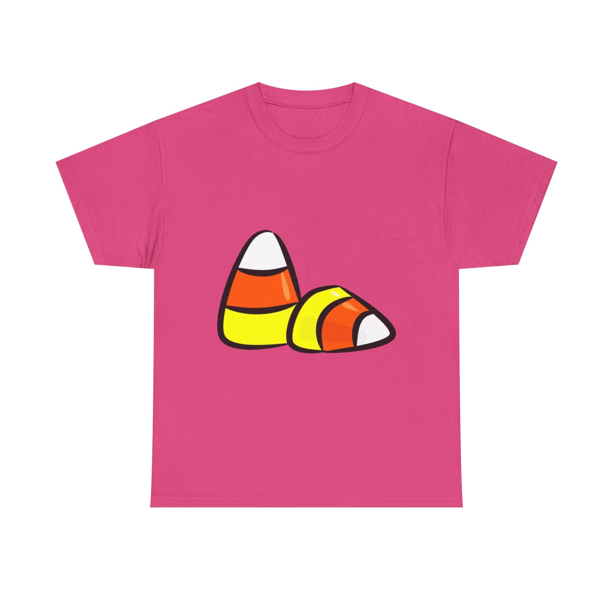 Halloween Candy Corn Unisex Heavy Cotton T-Shirt