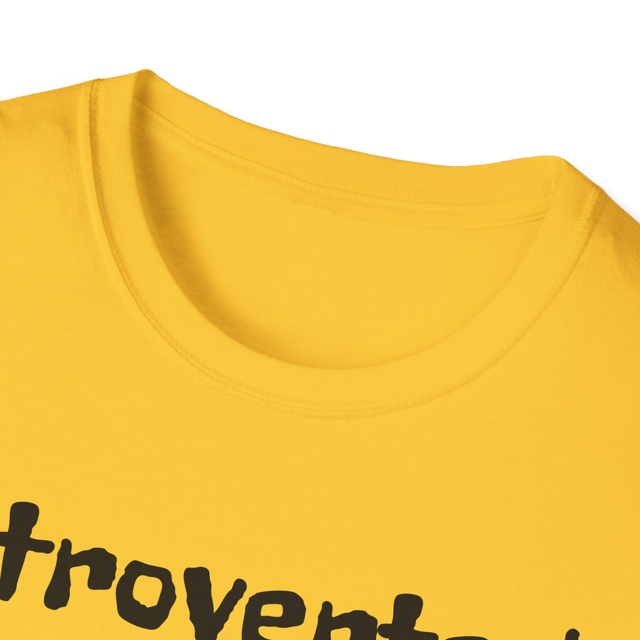 Introverted But Willing To Discuss Plants Unisex Softstyle T-Shirt
