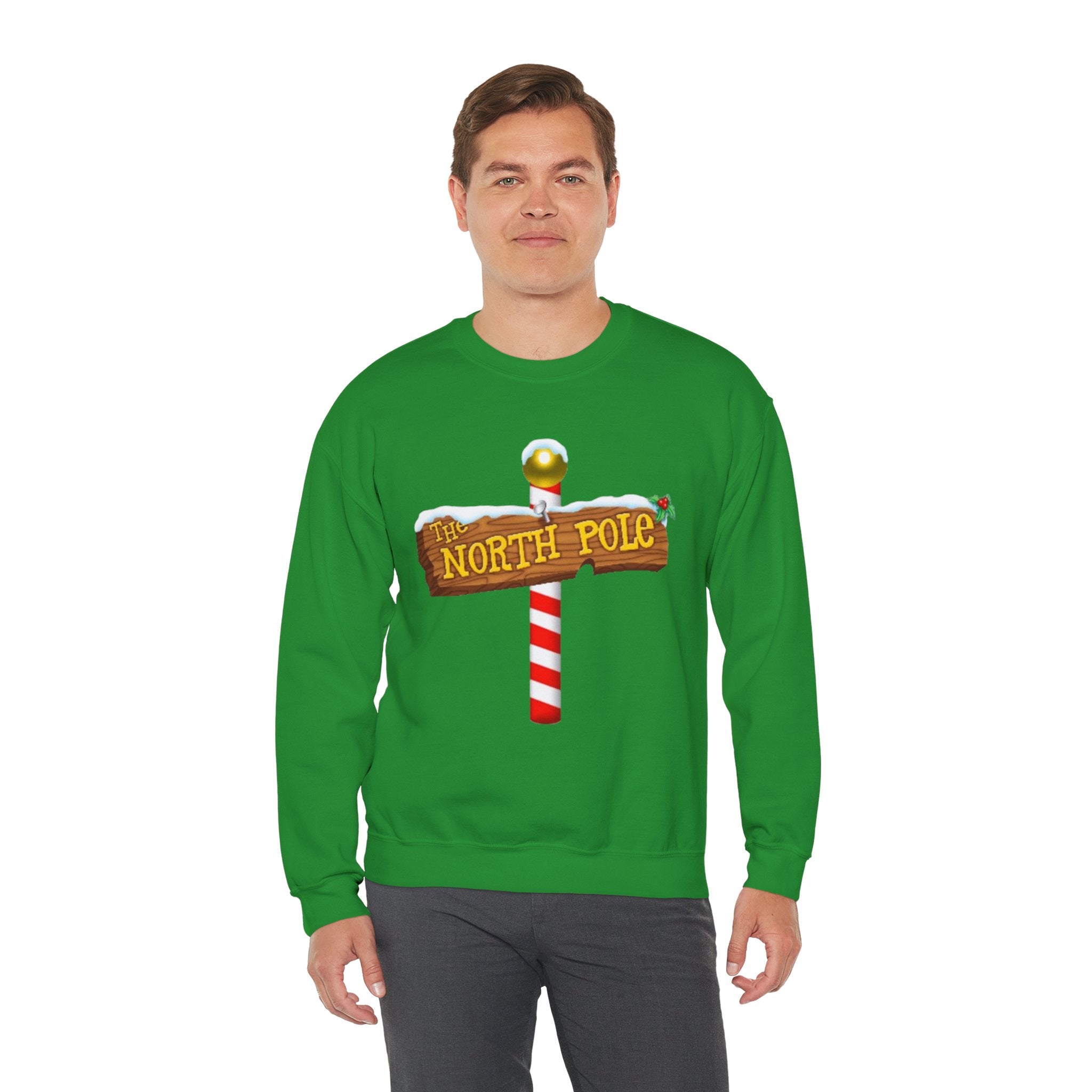North Pole Unisex Heavy Blend™ Crewneck Sweatshirt