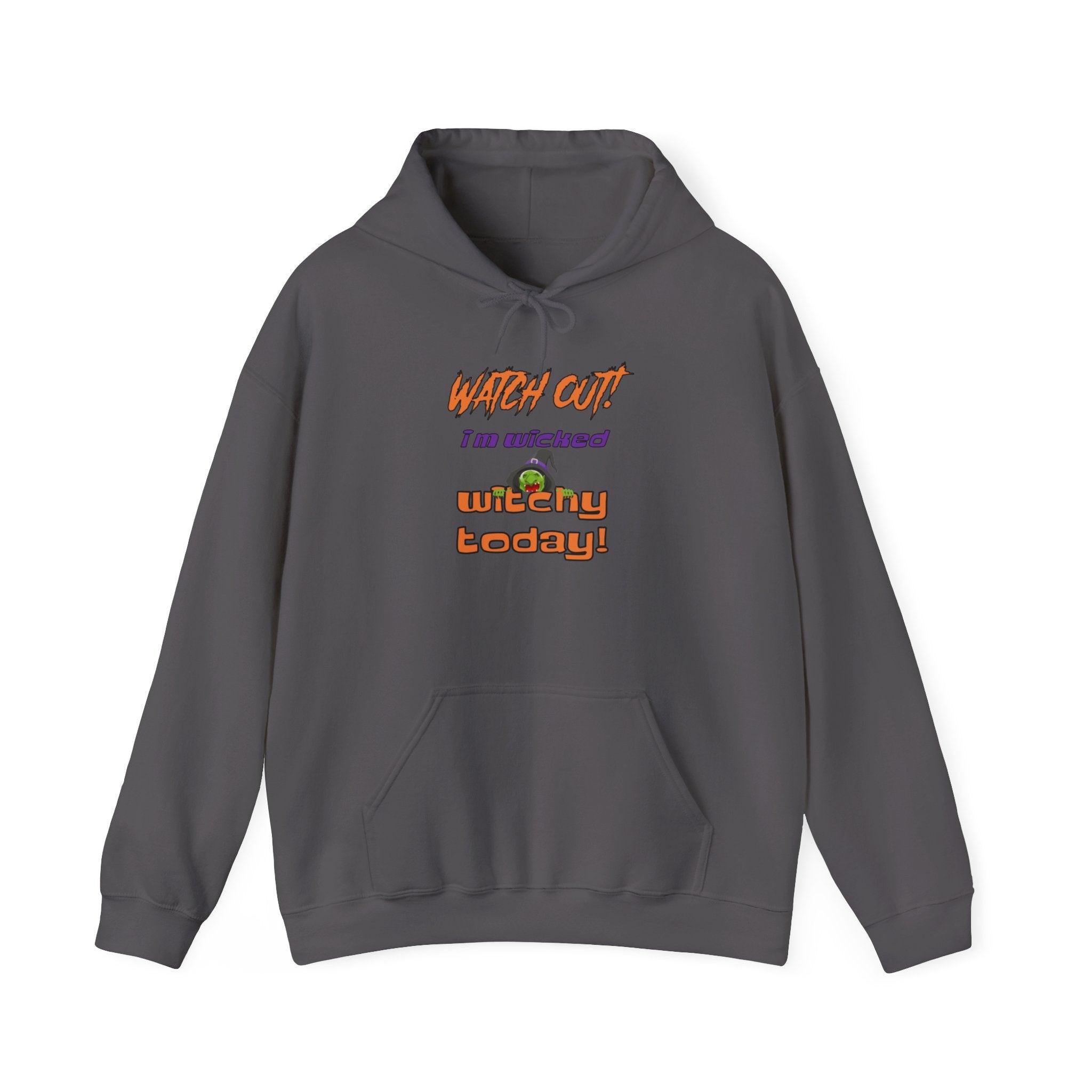 Watch Out I Am Wicked Witchy Today Unisex Heavy Blend Hooded Sweatshirt