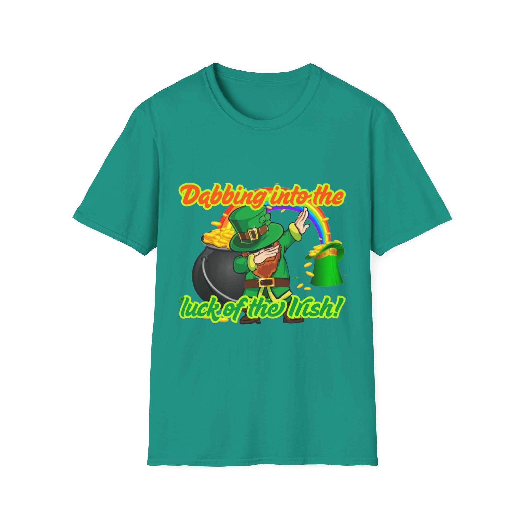 Dabbing Into The Luck Of The Irish! Unisex Unisex T-Shirt