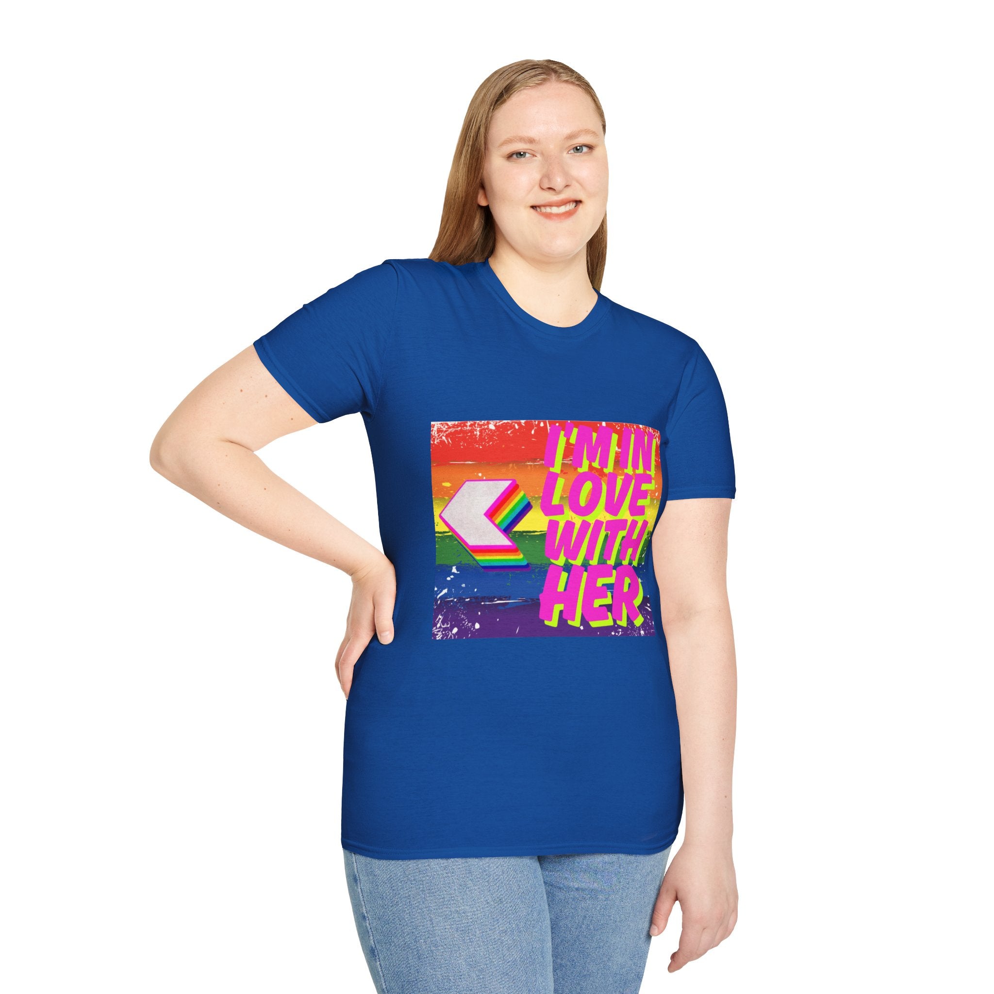 I'm in Love with Her Unisex Softstyle T-Shirt